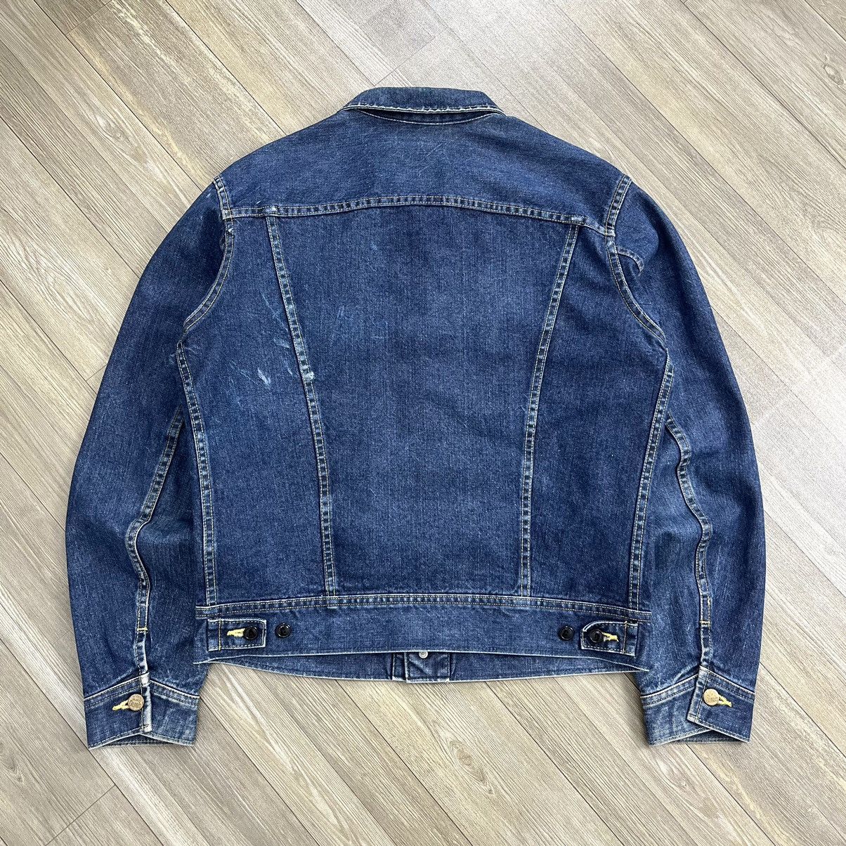 Japanese Brand × Sugar Cane × Toyo Enterprises Vintage Inferno Basics by Sugar Cane Selvedge Denim Jacket Size US L / EU 52-54 / 3 - 15 Thumbnail