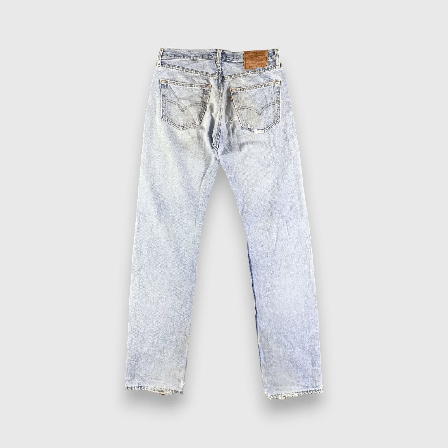 Levi's Vintage Light Wash Levis 501 Jeans-J3584 Size US 32 / EU 48 - 2 Thumbnail