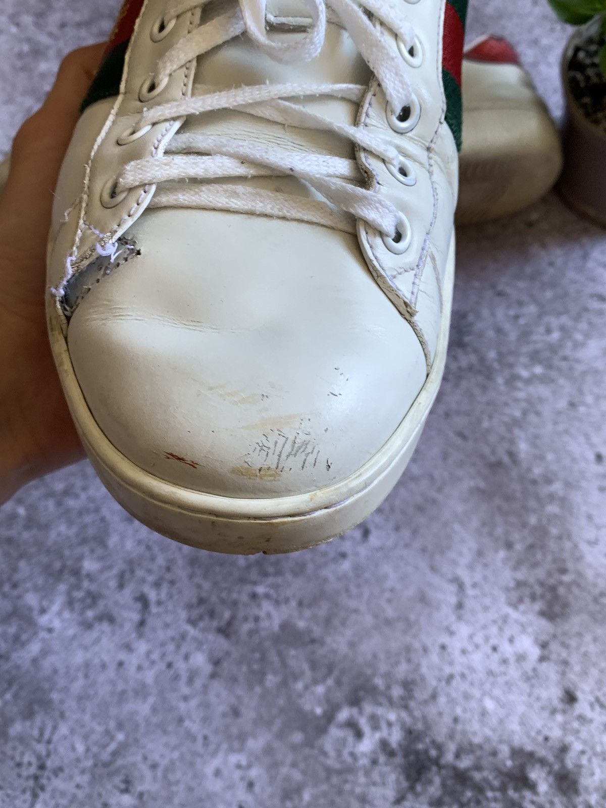Gucci 🔥GUCCI ACE SNEAKERS Size US 9 / EU 42 - 4 Thumbnail