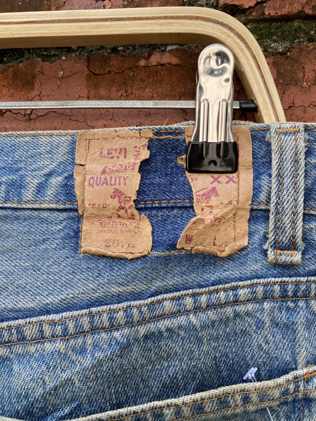 Levi's Vintage Clothing W32x29 Vintage levi's 501xx made in USA 80s Size US 32 / EU 48 - 6 Thumbnail