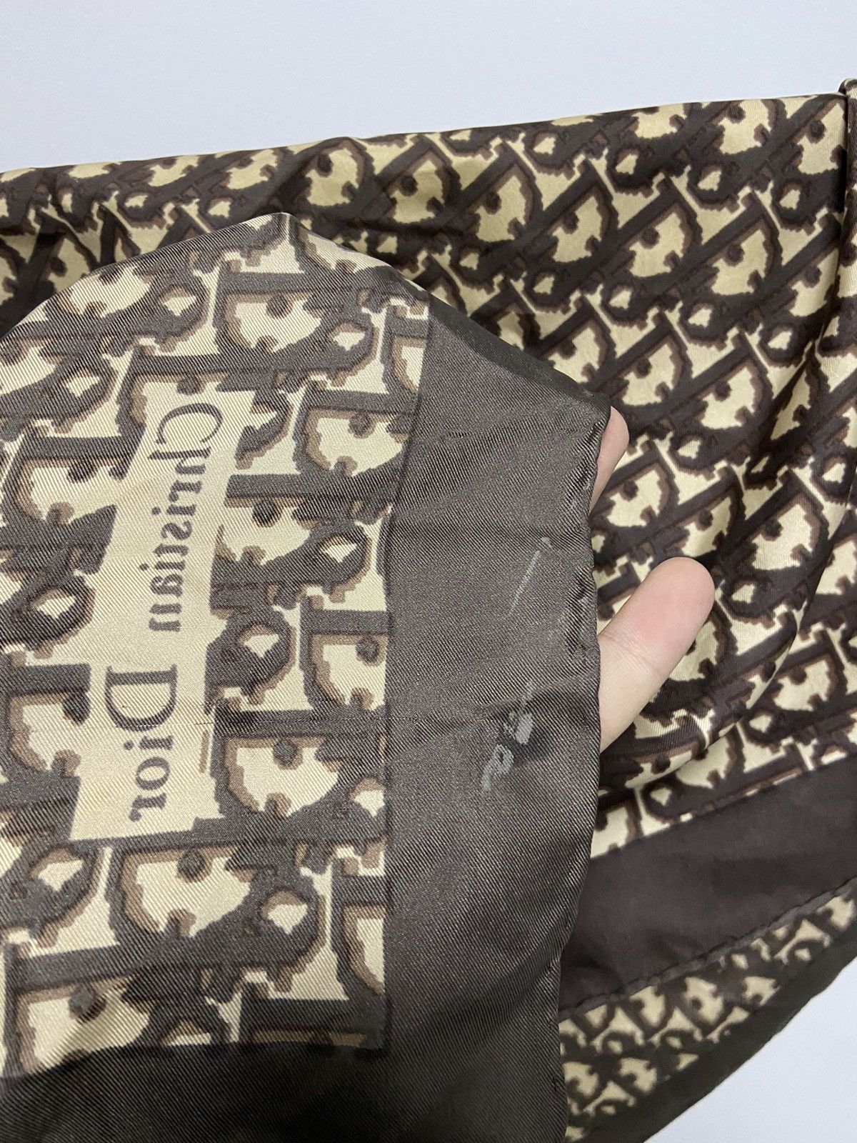 Christian Dior Monsieur × Vintage Christian Dior scarf silk vintage monogram box logo small Size ONE SIZE - 11 Thumbnail