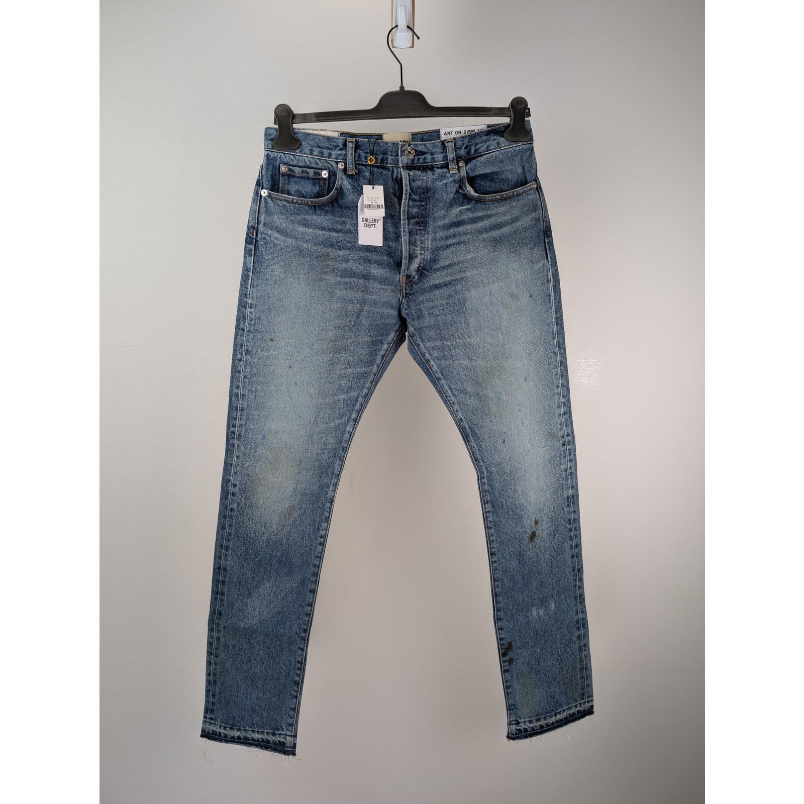 Gallery Dept. o1rshd1 Q:2 / Selvedge Denim Indigo Jean Pants in Blue 33x34 Size US 33 - 8 Thumbnail