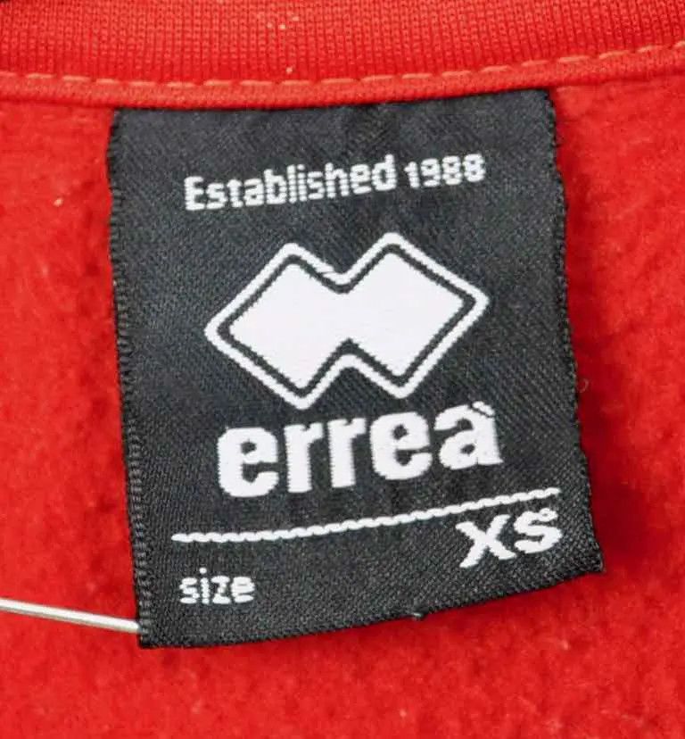Errea FC Sion XS Training Football Tracksuit Jumper Pullover Top Size US XS / EU 42 / 0 - 4 Thumbnail