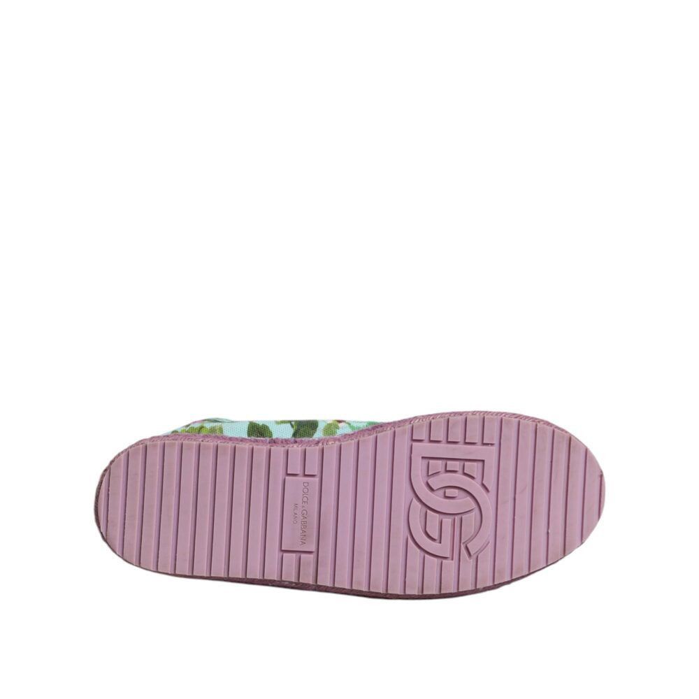 Dolce & Gabbana Dolce & Gabbana Multicolor Canvas Espadrilles Sneakers Shoes Size US 10 / IT 40 - 8 Thumbnail