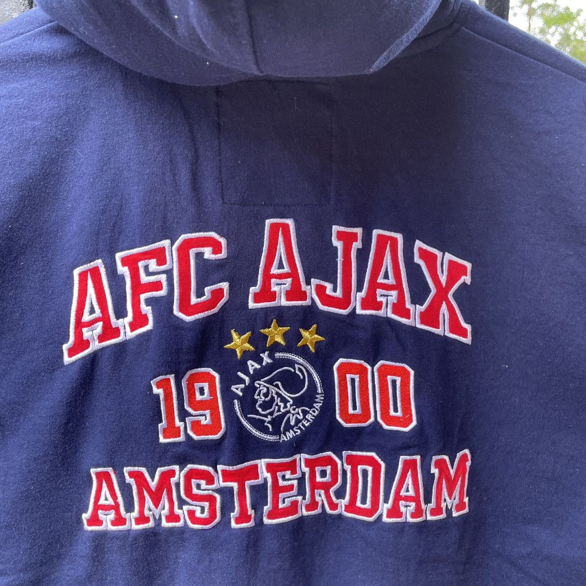 Vintage 🔥Official Licensed Ajax Amsterdam Full Zipper Sweater Hoodie Size US S / EU 44-46 / 1 - 3 Thumbnail