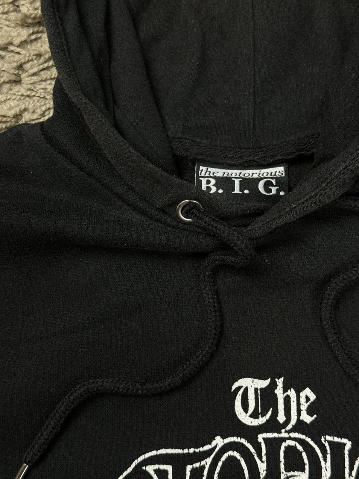 Rap Tees Rap hoodie The Notorius Big original skate casual item Size US M / EU 48-50 / 2 - 3 Thumbnail