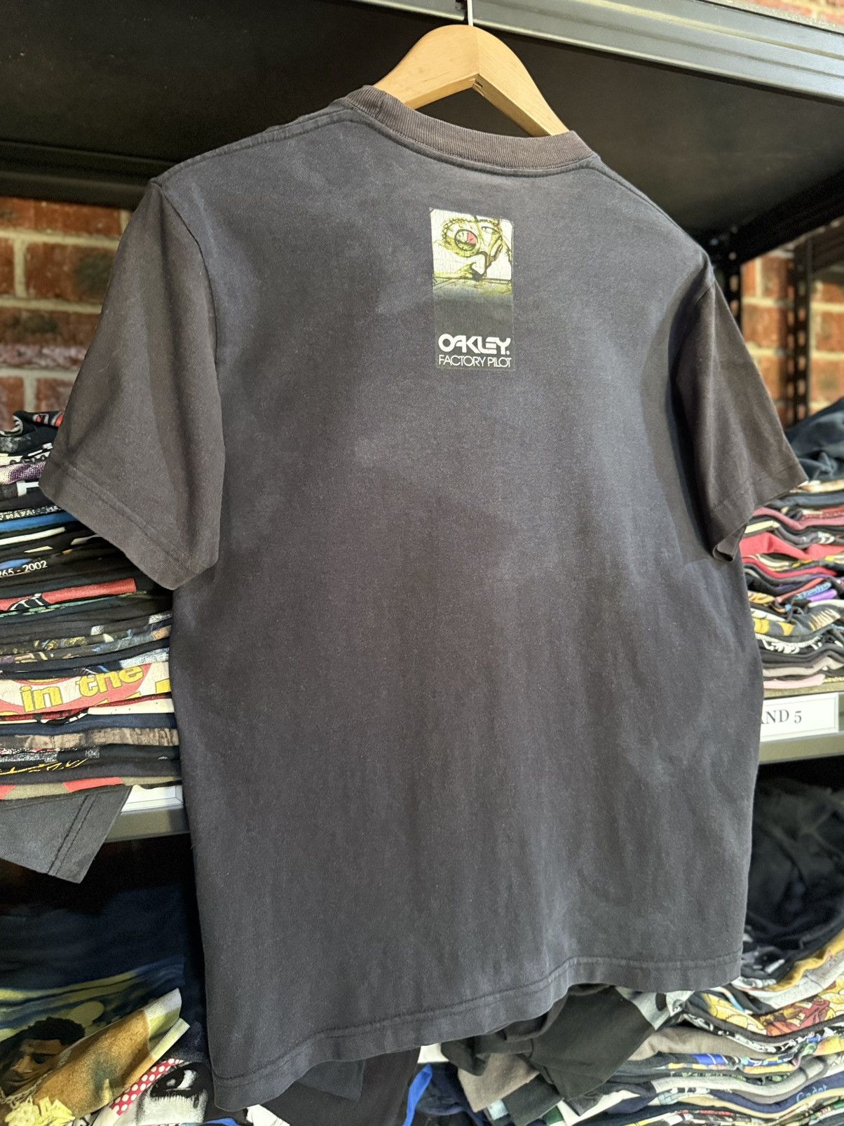 Oakley Thrashed Vintage Oakley Software Factory Pilot Sun Faded T Size US M / EU 48-50 / 2 - 10 Thumbnail