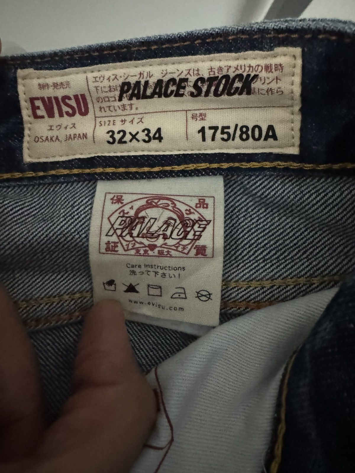 Evisu × Palace Palace x Evisu Dice Daicock Denim Jeans Size US 32 / EU 48 - 11 Thumbnail