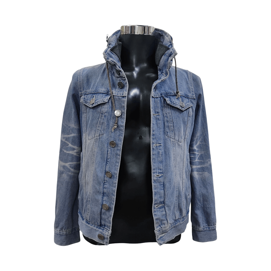 Japan Blue Made In Heaven Faded Distressed Denim Jacket Size US S / EU 44-46 / 1 - 3 Thumbnail