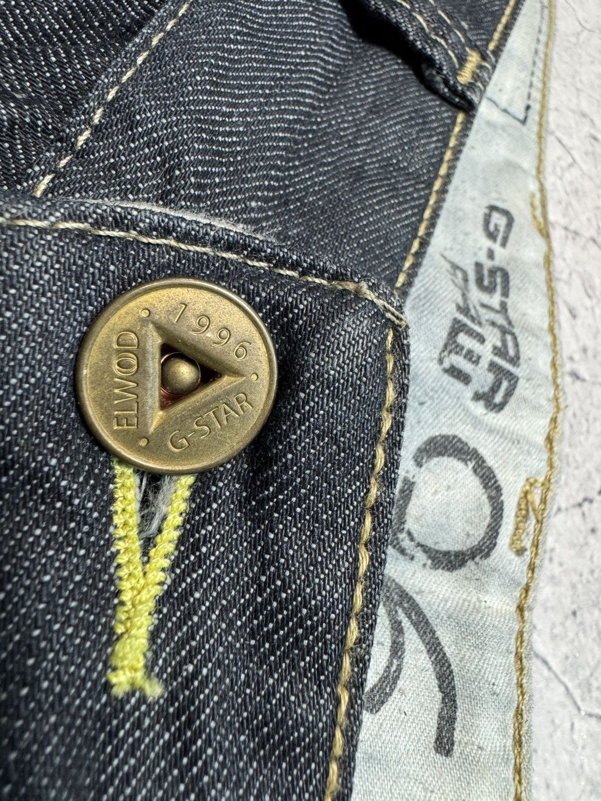 G-Star × Japanese Brand G Star Raw Denim Cargo Pants Workwear 96 31x32 Size US 32 / EU 48 - 5 Thumbnail
