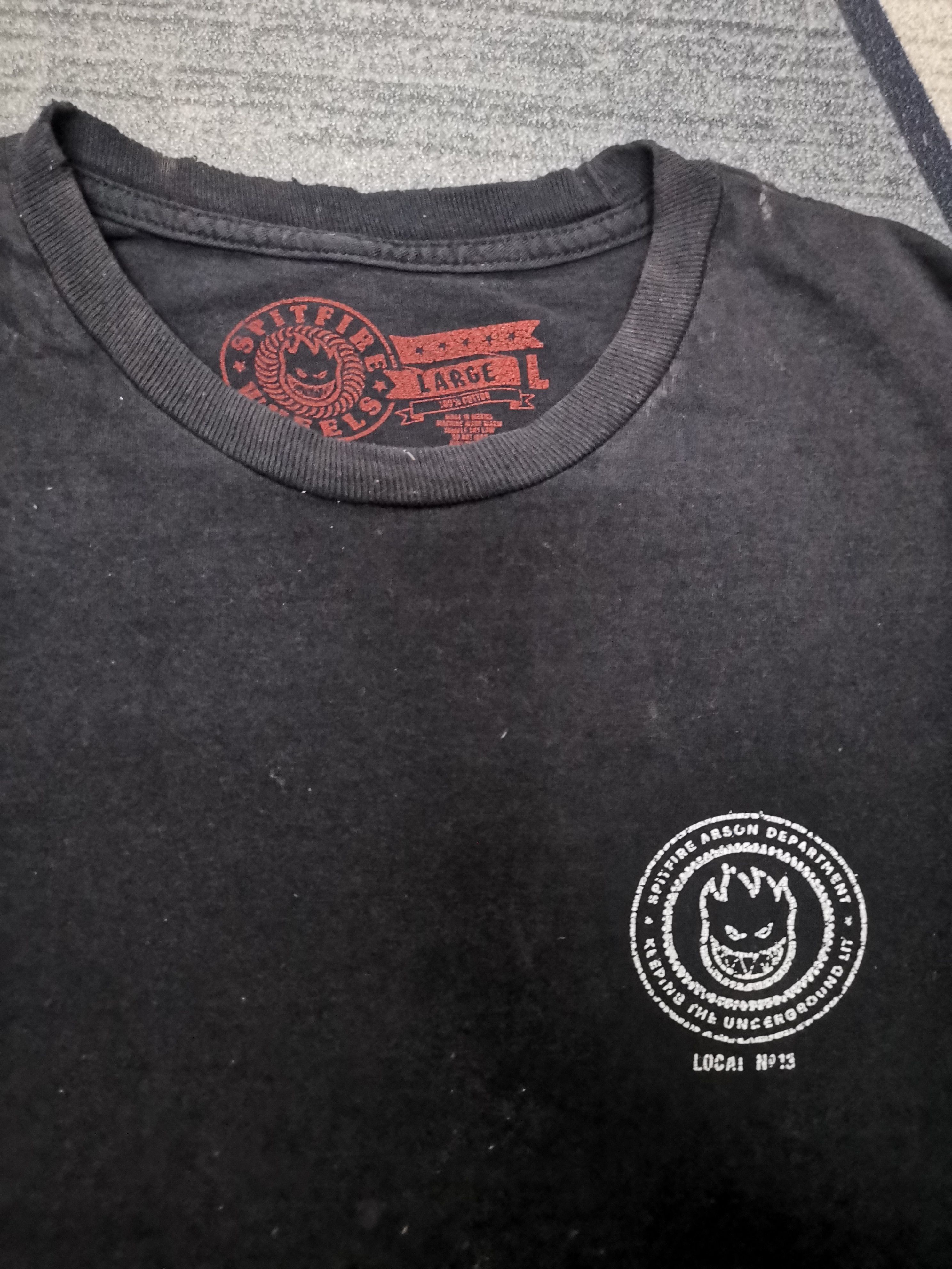 Spitfire Spitfire wheels Distress skate gang streetwear Size US L / EU 52-54 / 3 - 5 Thumbnail