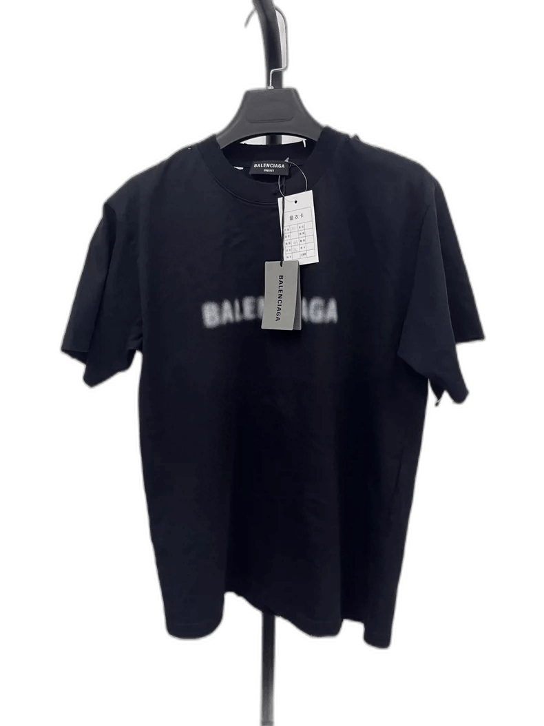 Balenciaga SS23 Logo Print Casual T-Shirt