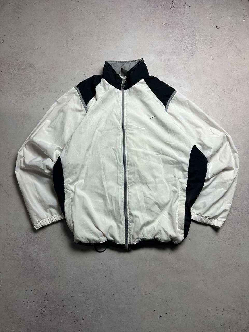 Nike × Vintage Vintage Nike Swoosh Nylon Olympic Boxy Jacket Y2K XL Size US XL / EU 56 / 4 - 1 Thumbnail