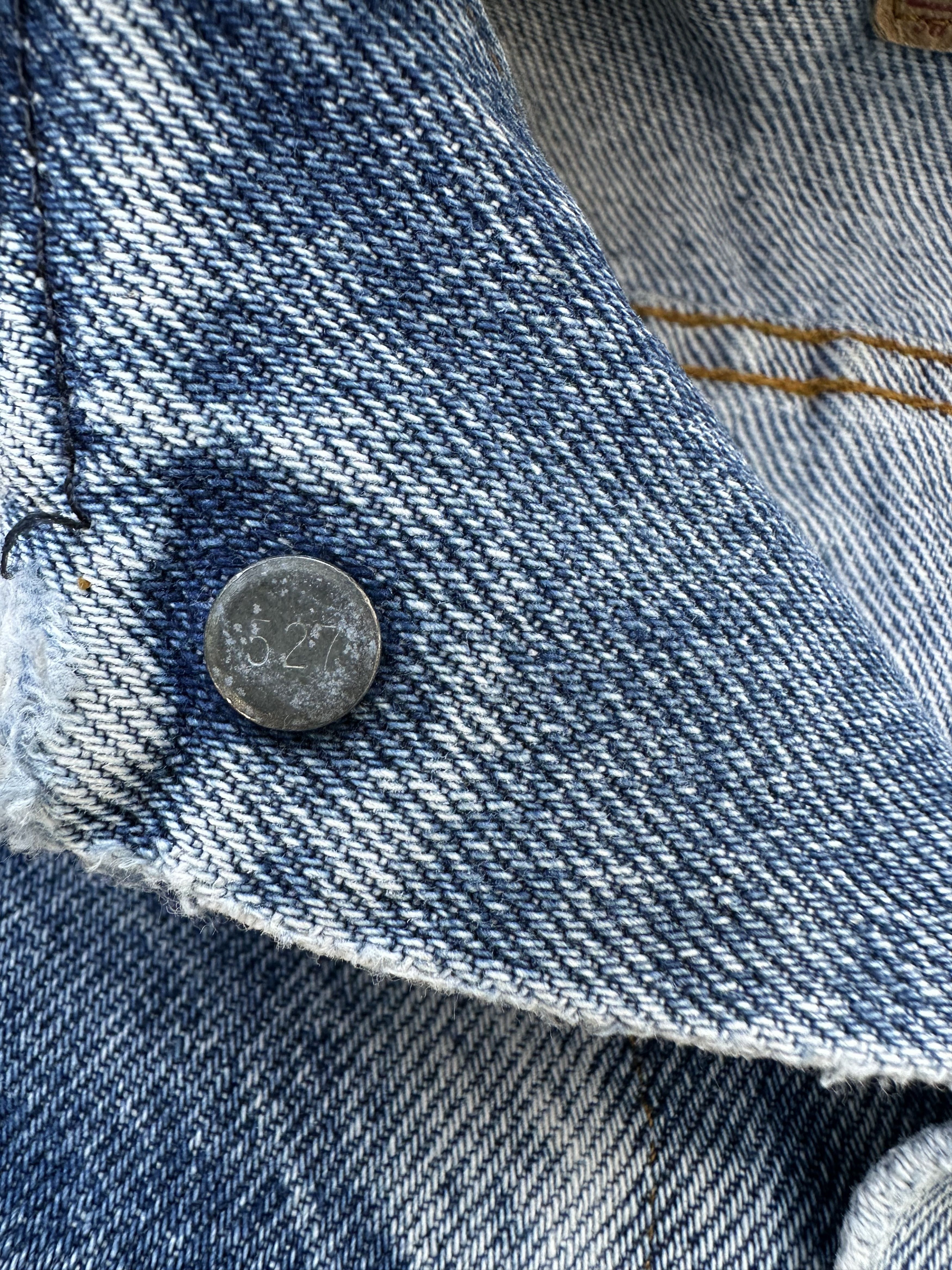 Levi's Levi’s Type III Trucker Denim Jacket Button 527 – 80s 90s Size US M / EU 48-50 / 2 - 9 Thumbnail