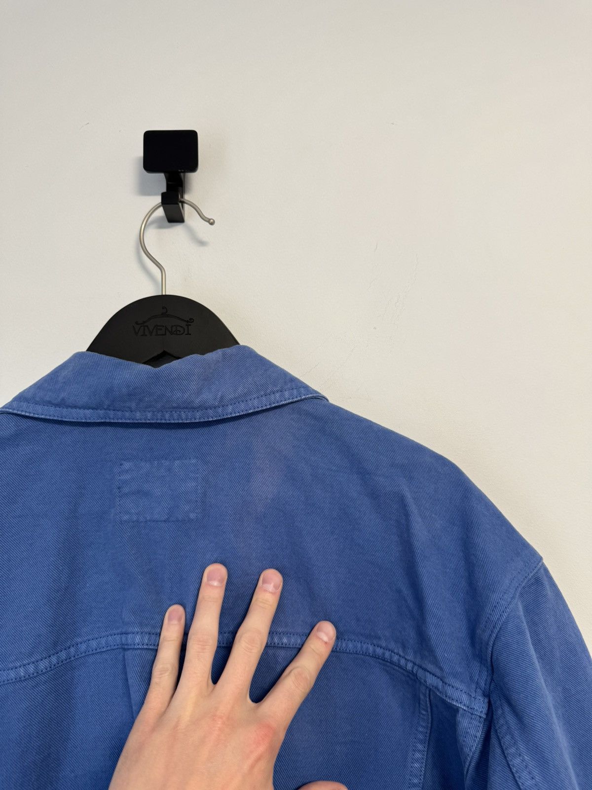 Versace Versace Vintage Blue Denim Jacket — Luxury Streetwear Size US M / EU 48-50 / 2 - 23 Thumbnail