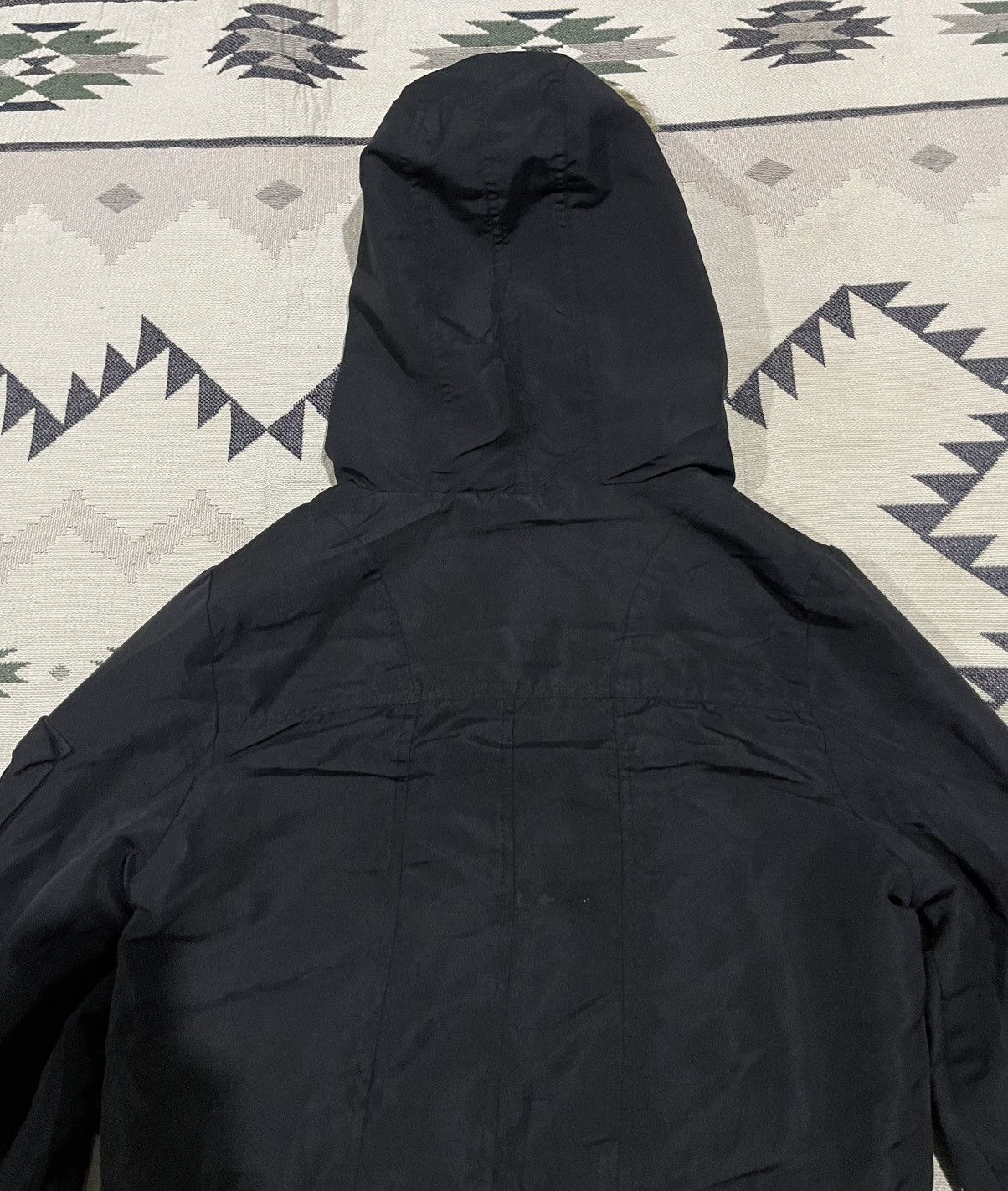 Von Dutch 2000s VON DUTCH MULTIPOCKET FISH TAIL FUR HOODIE PUNK PARKA Size M / US 6-8 / IT 42-44 - 17 Thumbnail