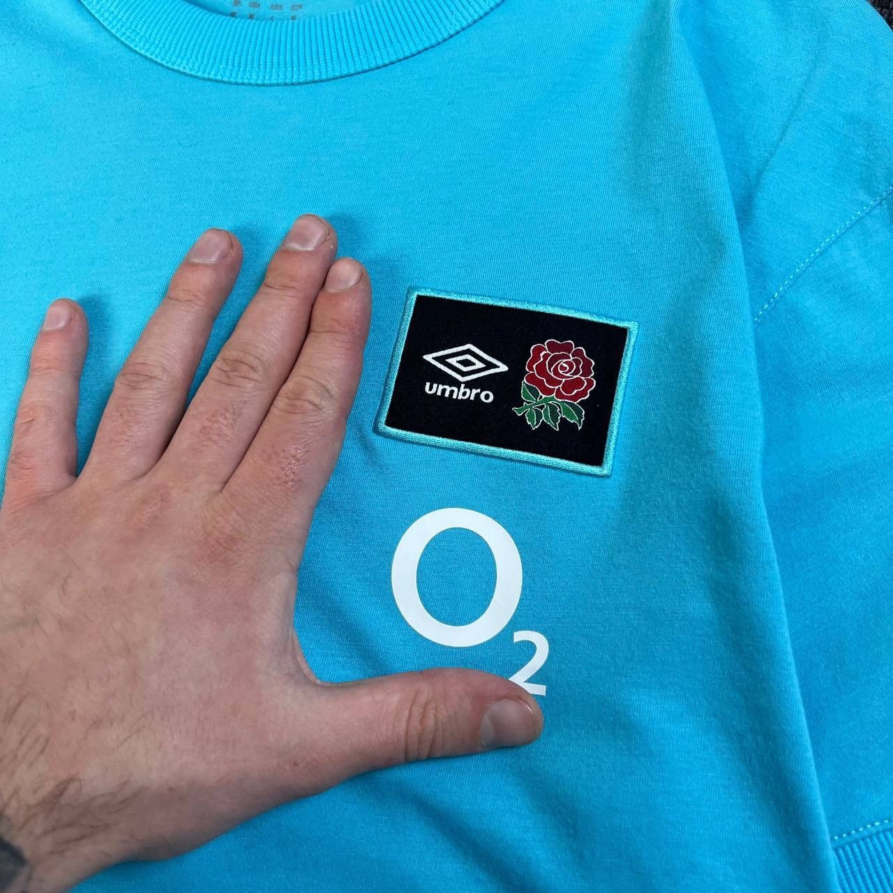 Umbro Umbro O2 Vintage Mini Logo Rugby T-Shirt 2TS15 Size US L / EU 52-54 / 3 - 3 Thumbnail