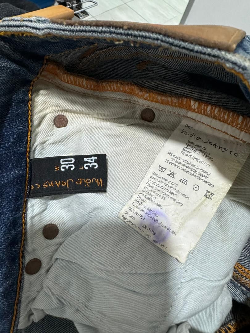 Nudie Jeans Nudie Jeans Co. Skinny Sam Jeans Size US 30 / EU 46 - 6 Thumbnail