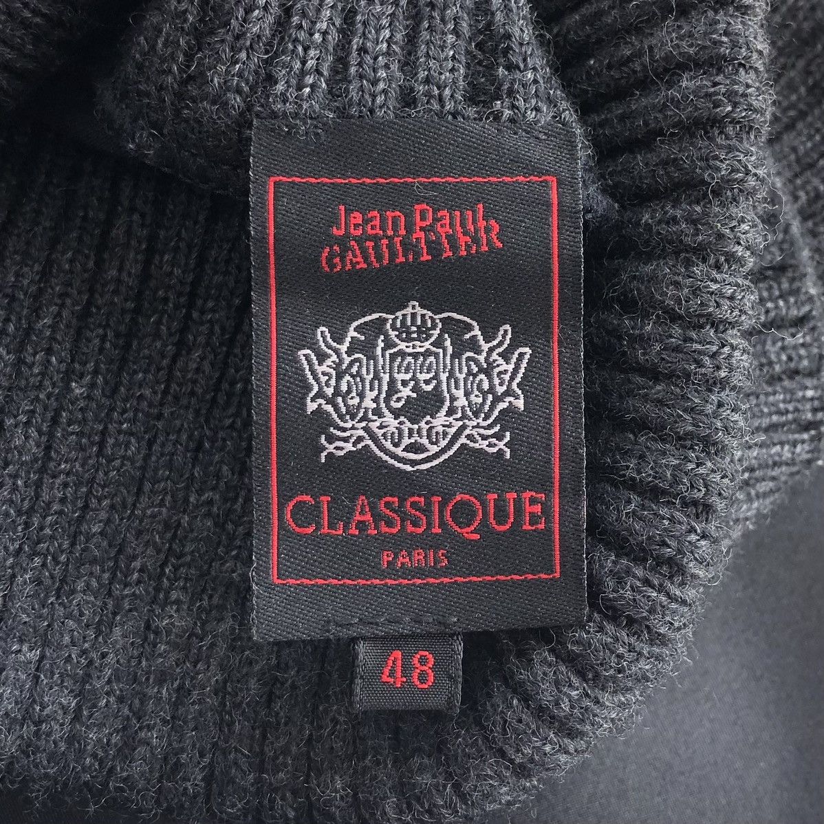 Jean Paul Gaultier SS99 Crewneck Jean Paul Gaultier Knit/Mix Turtleneck Size M / US 6-8 / IT 42-44 - 7 Thumbnail