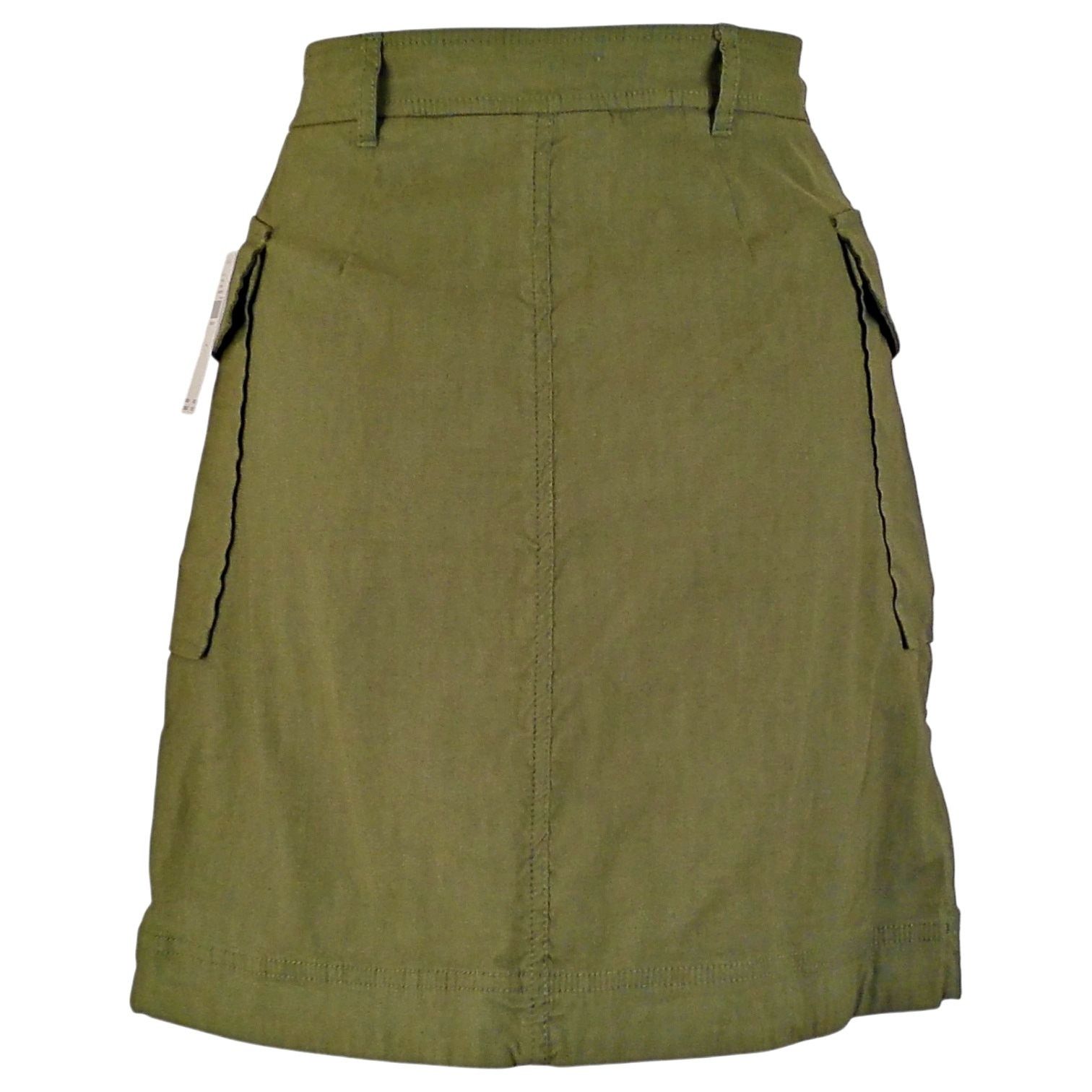 Anthropologie Maeve Anthropologie Moss Green Cargo Mini Skirt SMALL Size 28" / US 6 / IT 42 - 3 Thumbnail