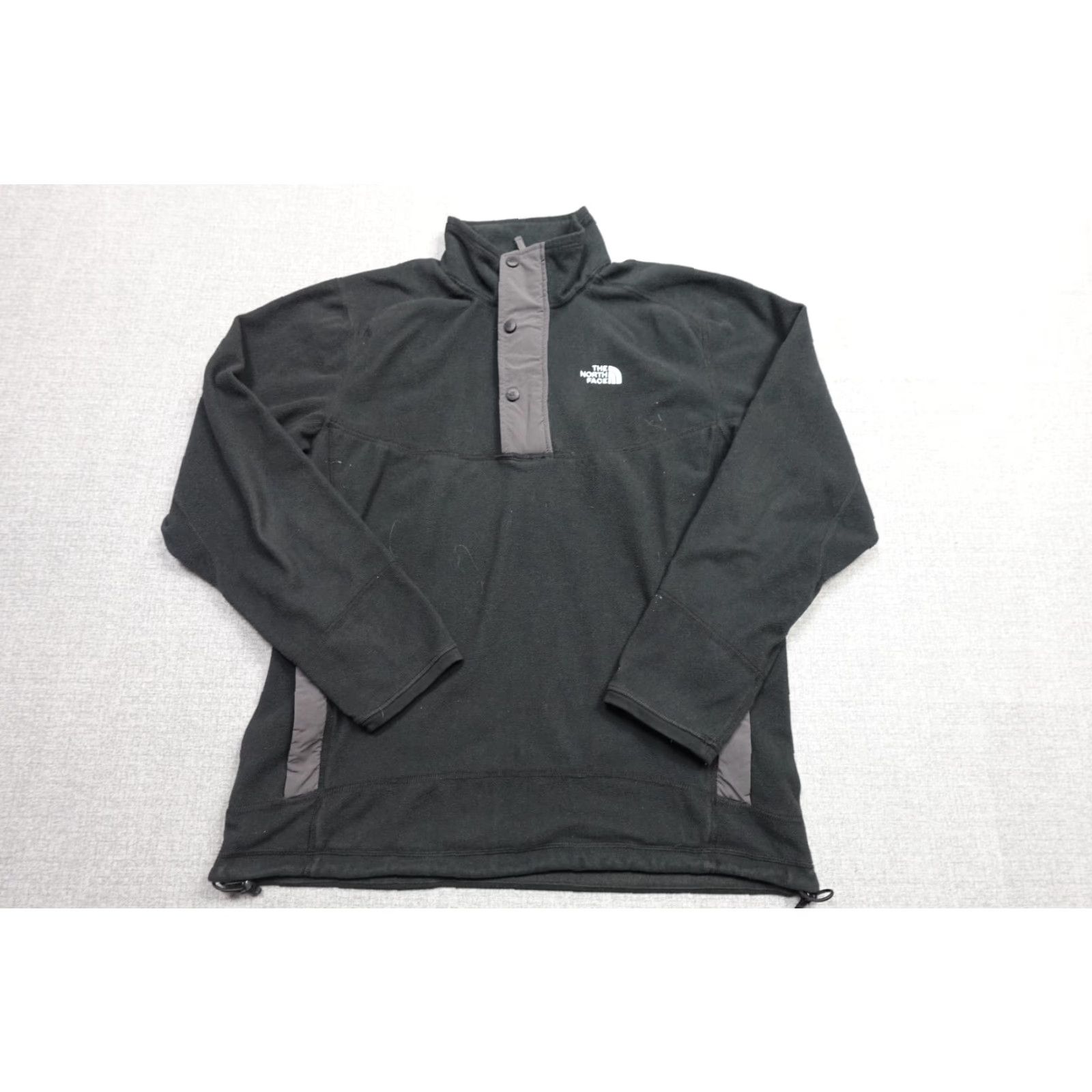 The North Face The North Face Fleece Mens Large Black Pullover Sweater T Zip Pullover Size US L / EU 52-54 / 3 - 2 Thumbnail