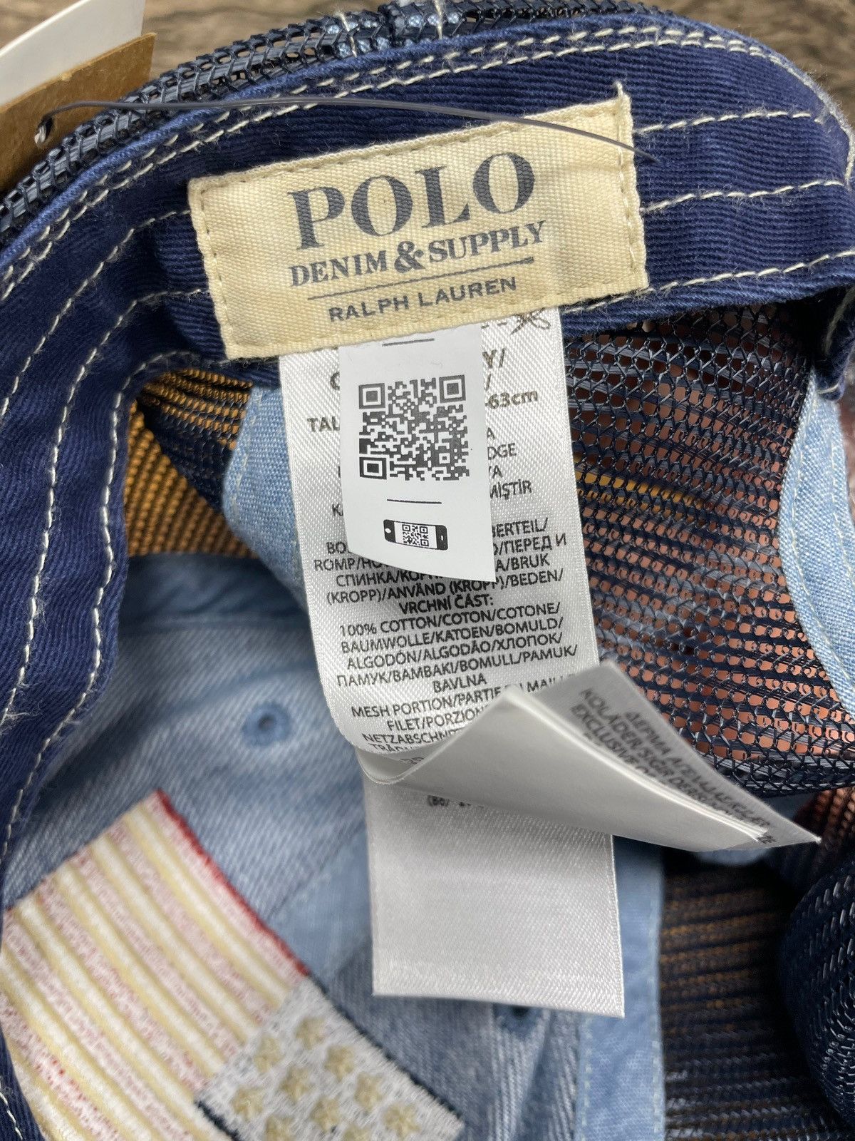 Polo Ralph Lauren Polo Ralph Lauren Flag Denim usa flag hat Size ONE SIZE - 3 Thumbnail