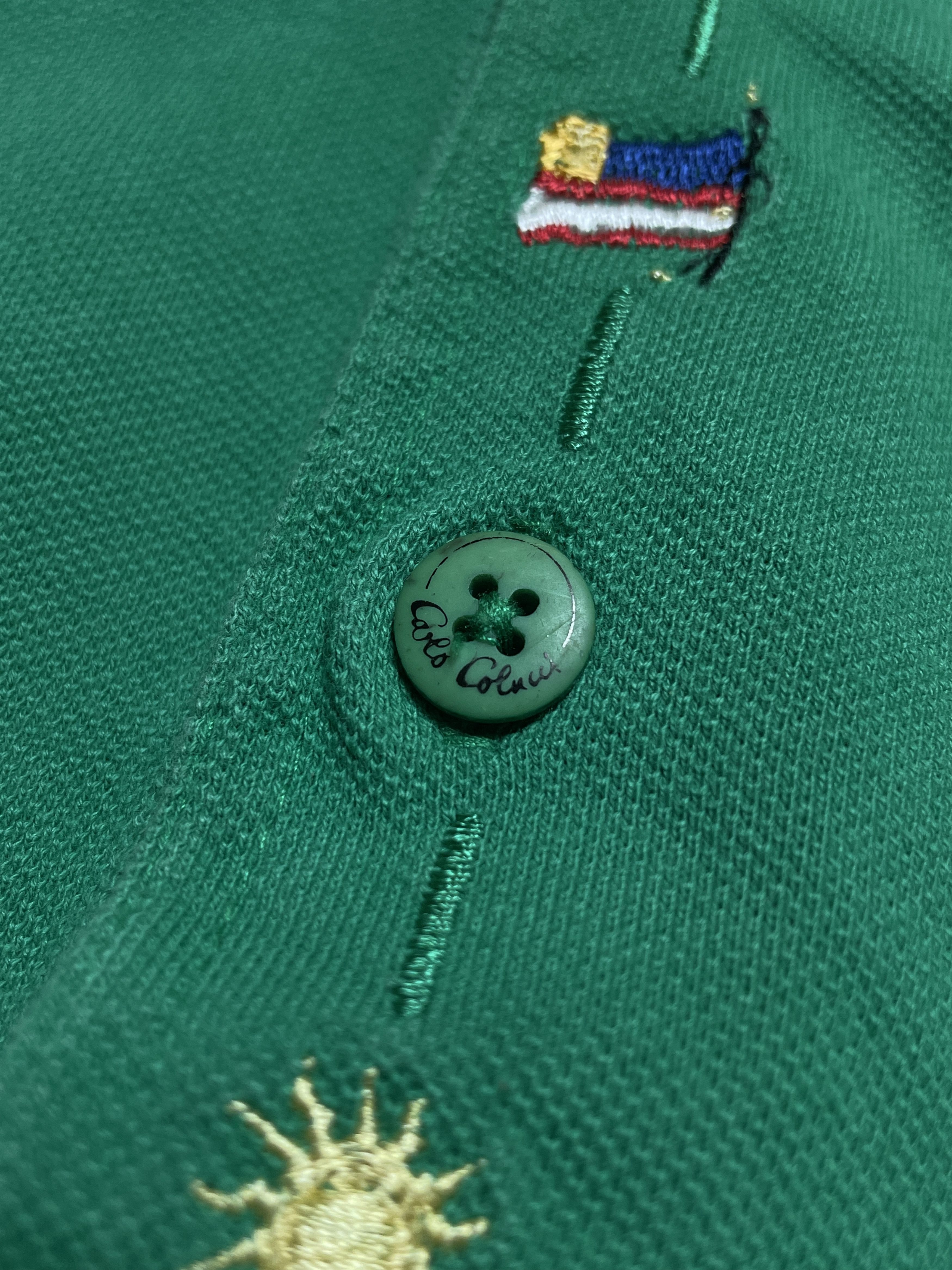 Carlo Colucci ❗️RARE❗️Carlo Colucci Vintage 90s Polo T-Shirt Size US XL / EU 56 / 4 - 6 Thumbnail