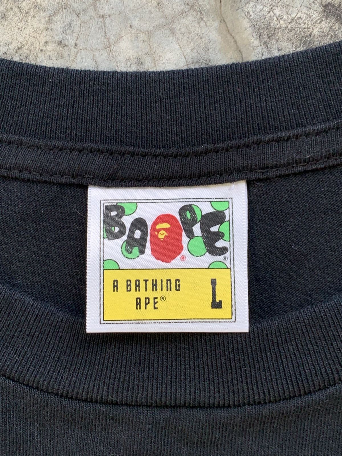 Bape 1st OG Bape Camo College Tee Size US L / EU 52-54 / 3 - 4 Thumbnail