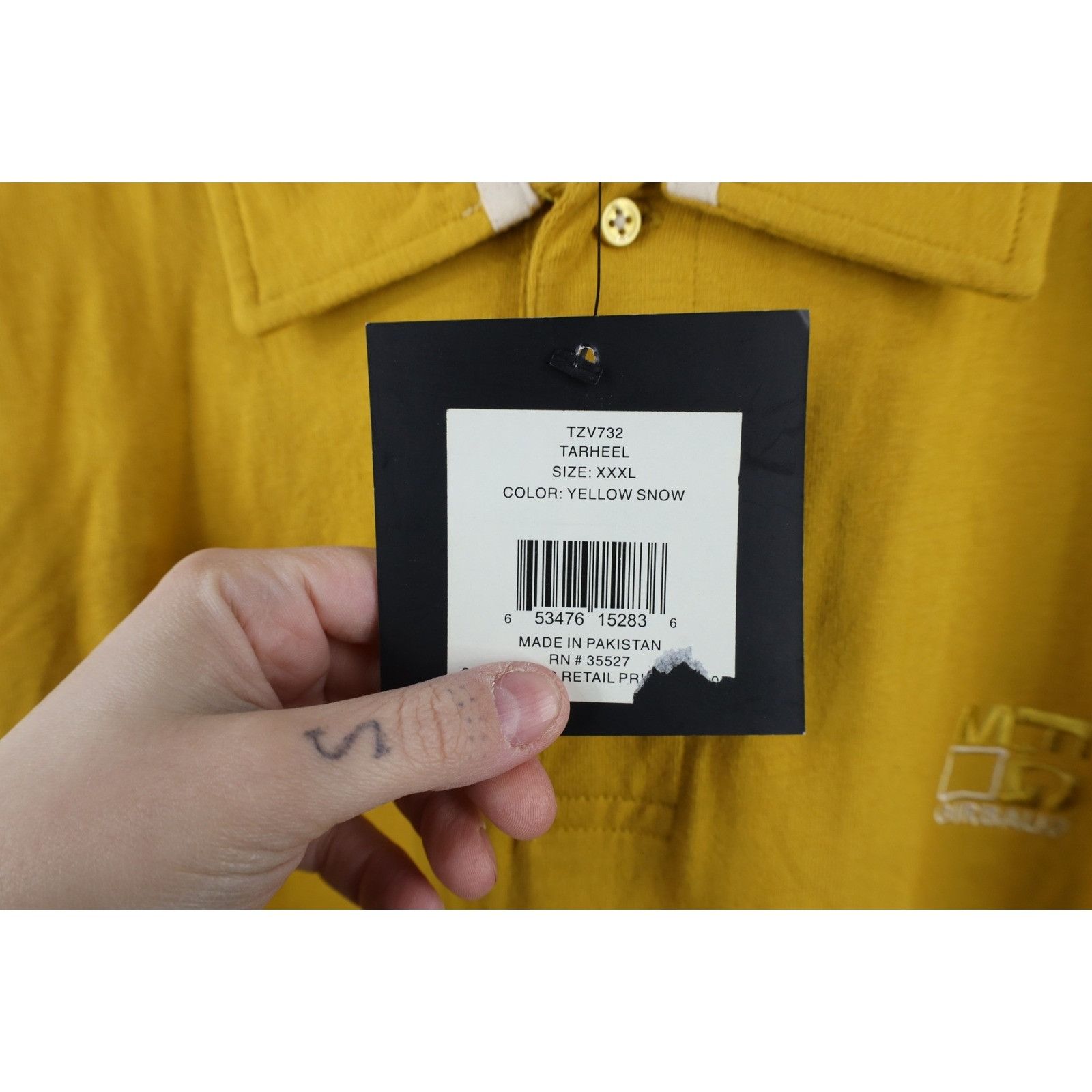 Marithe + Francois Girbaud × Vintage Deadstock Vintage 90s Marithe Francois Girbaud Polo 3XL Size US XXL / EU 58 / 5 - 5 Thumbnail