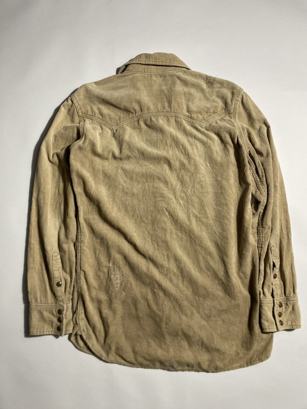 GOA GENUINE VINTAGE GOA CORDUROY DISTRESSED SNAP BUTTON L/S Size US S / EU 44-46 / 1 - 2 Thumbnail