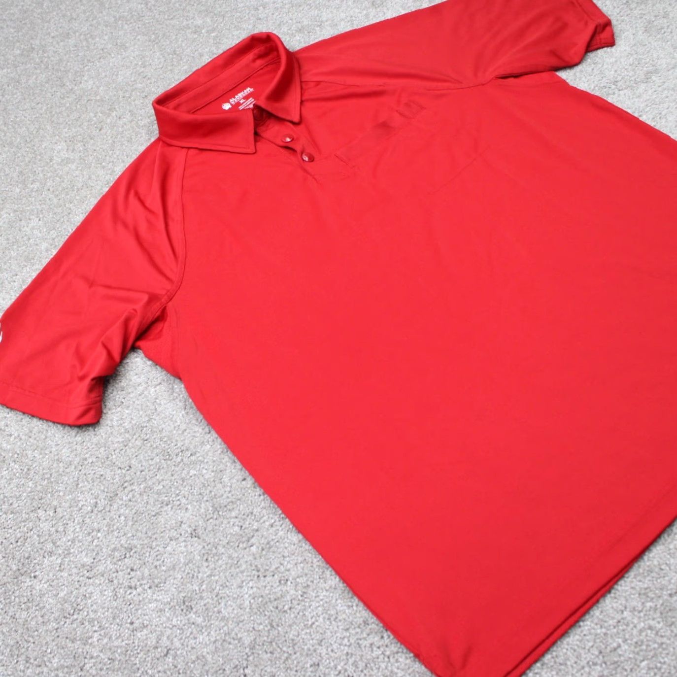 Vintage Duluth Alaskan Hardgear Polo Shirt Mens XL Red Pocket Polygiene S/S Size US XL / EU 56 / 4 - 6 Thumbnail