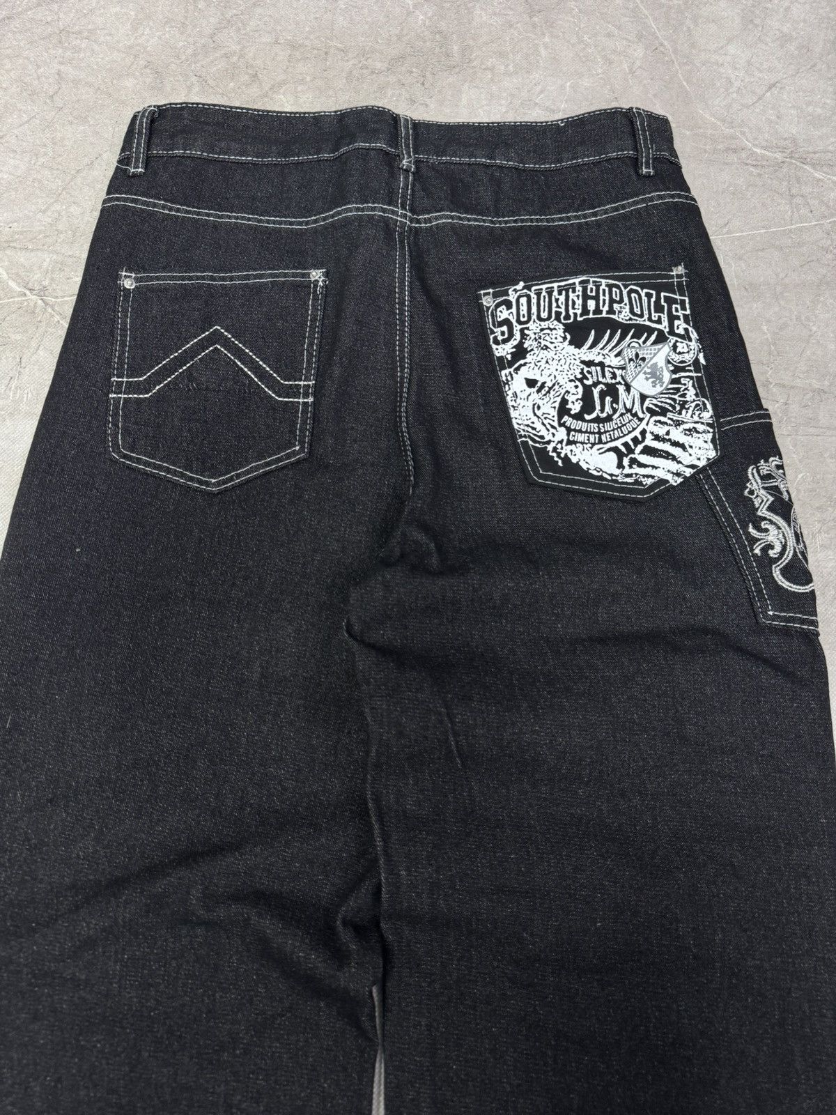 Southpole South pole baggy rap Sk8 pants jeans coogi vibe hip hop y2k Size US 32 / EU 48 - 8 Thumbnail