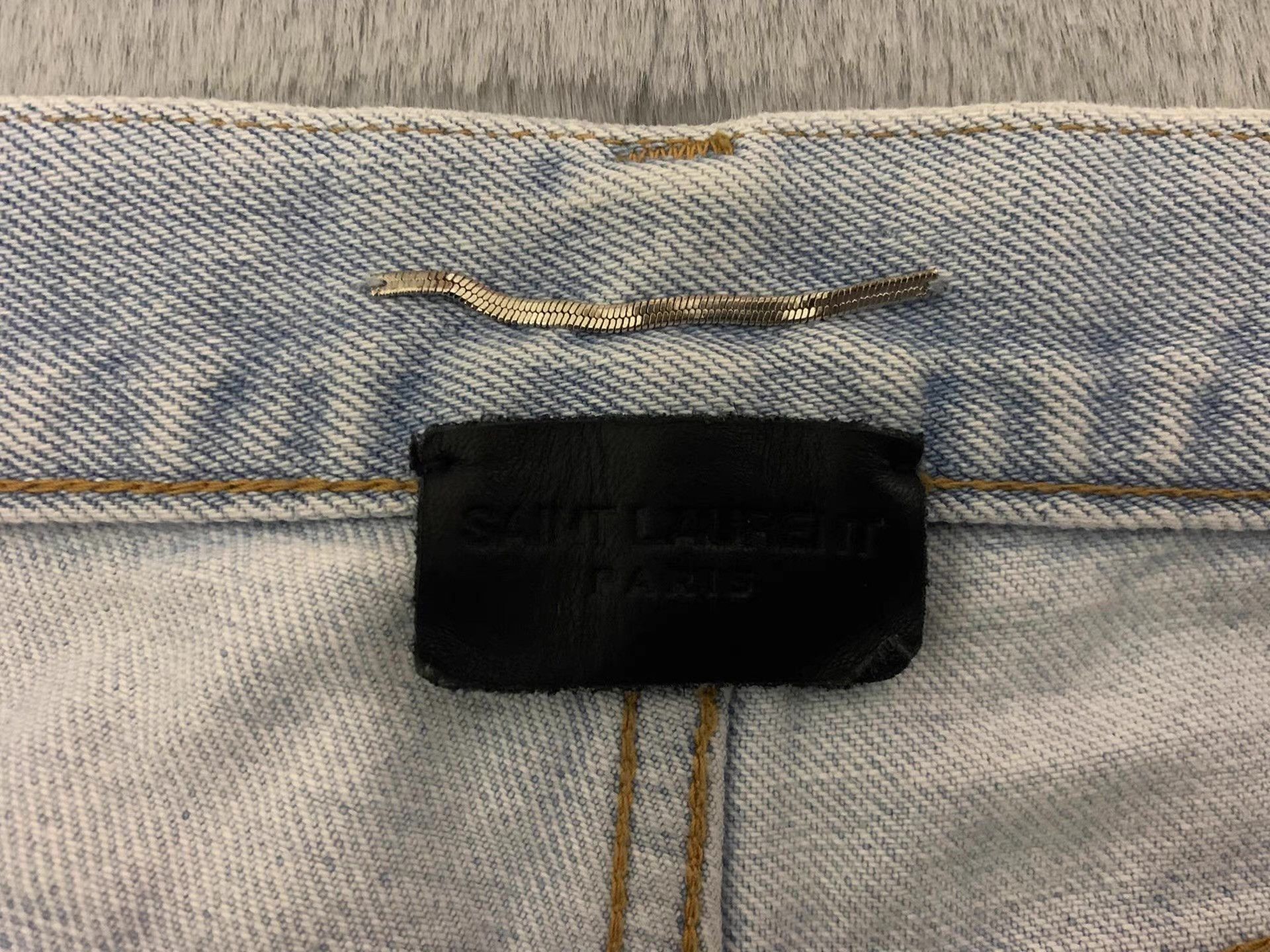 Saint Laurent Paris Saint Laurent SLP 18SS D14 Sky Blue Jeans Q12 Size US 36 / EU 52 - 3 Thumbnail