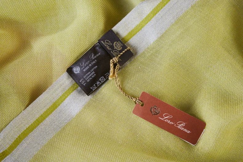 Loro Piana LORO PIANA size196*68cm Cradle wrap, shawl, cashmere silk c Size ONE SIZE - 2 Thumbnail