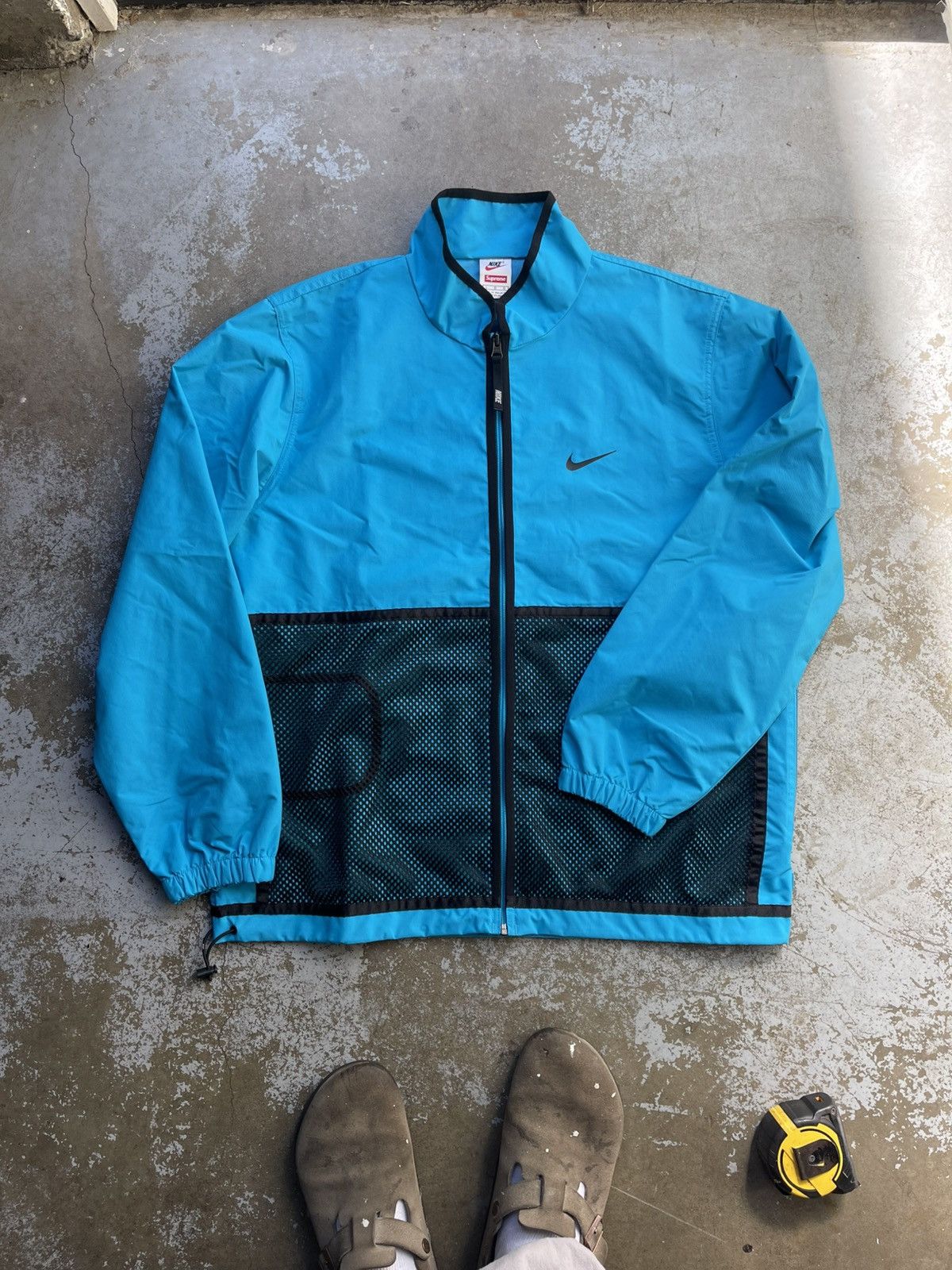 【レア美品】SUPREME×NIKE Trail Running Jacket Supreme Nike Trail Running Jacket Black Men's - FW17 - US
