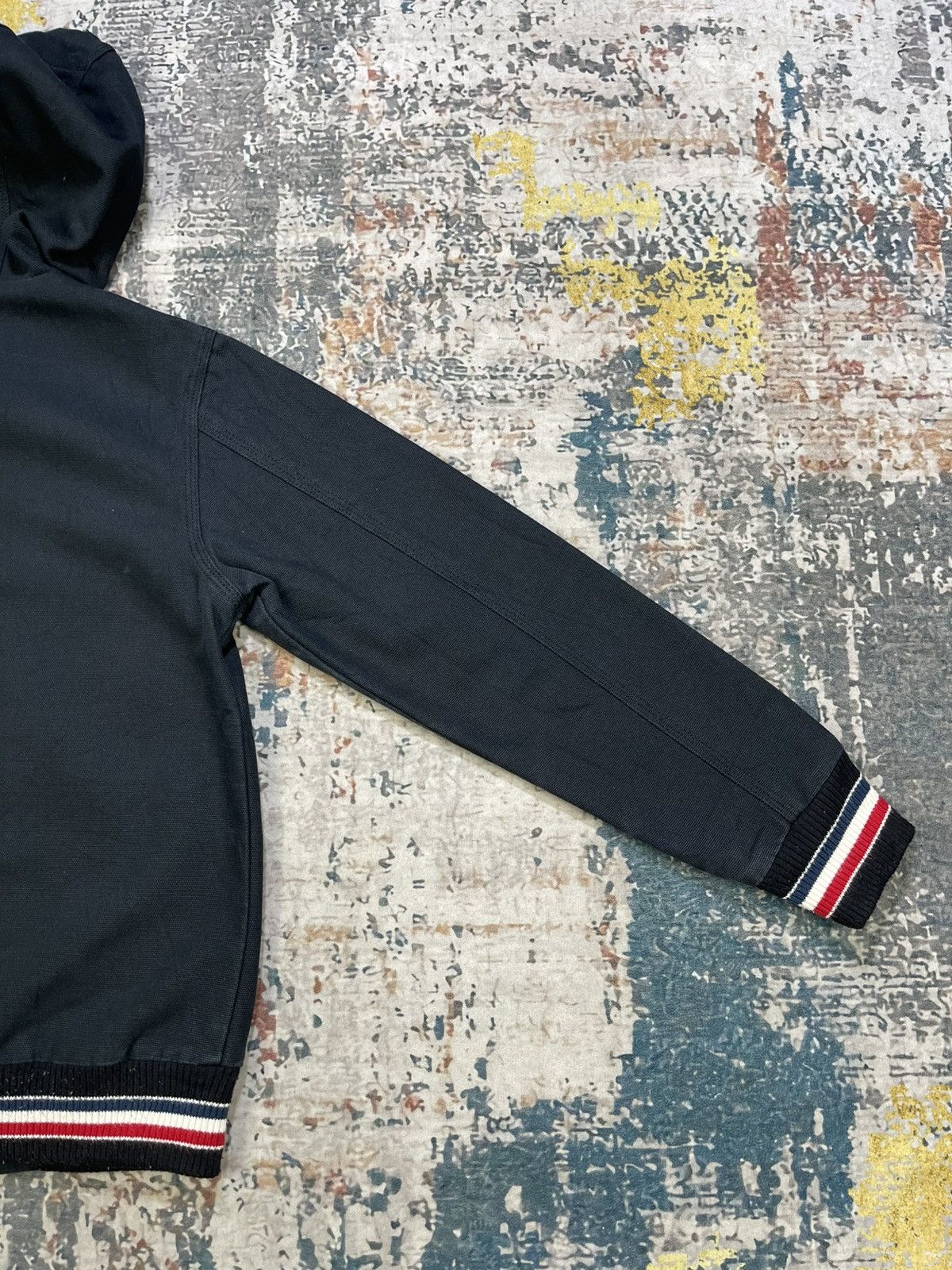 Tommy Hilfiger Tommy Hilfiger Full Zip Hooded Cotton Canvas Jacket Size US XS / EU 42 / 0 - 7 Thumbnail
