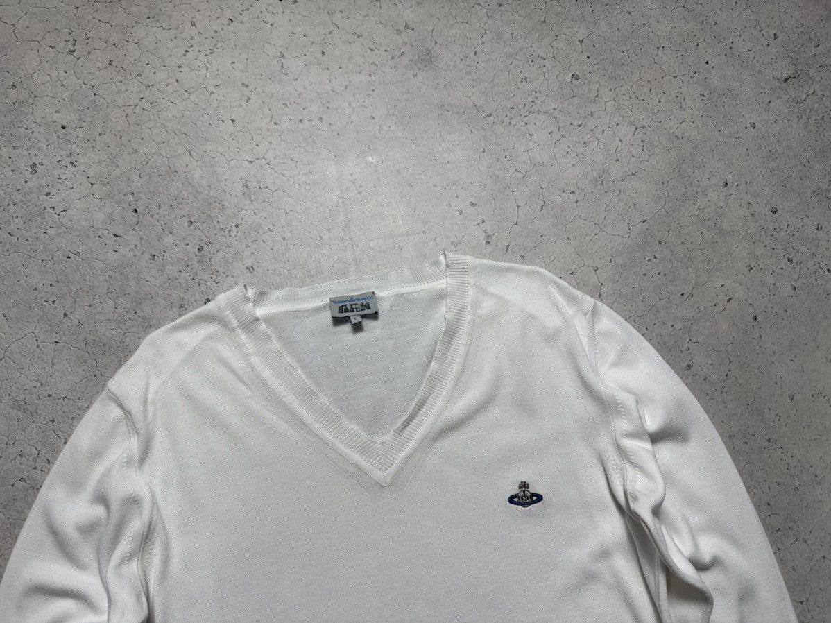 Vivienne Westwood Vivienne Westwood Luxury Sweater Pullover White Size US L / EU 52-54 / 3 - 4 Thumbnail