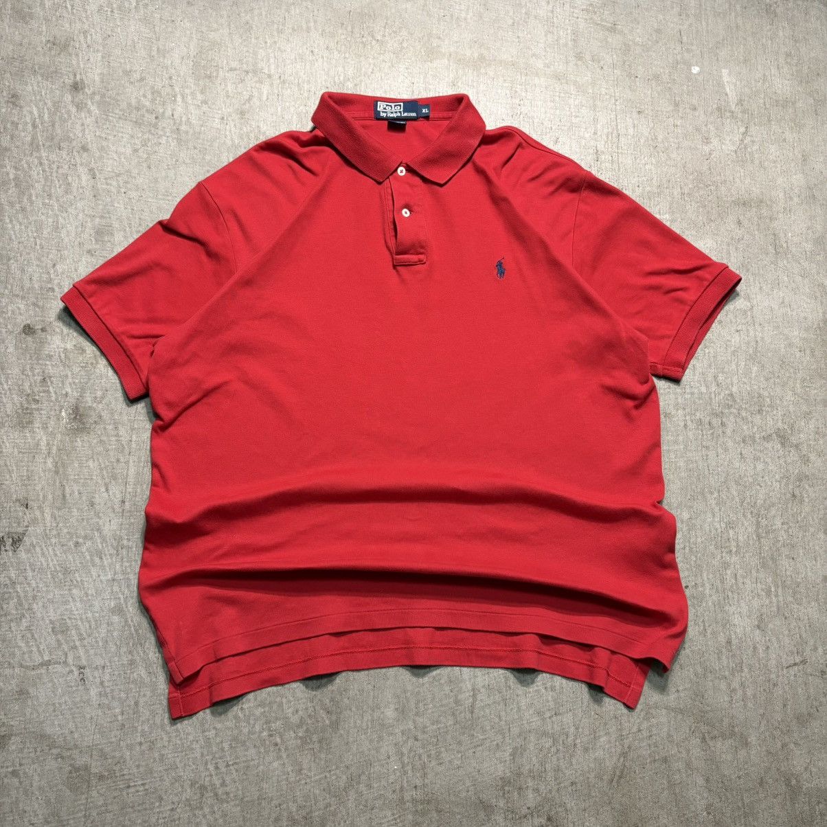 Polo Ralph Lauren Red and blue polo by Ralph Lawrence Size US XL / EU 56 / 4 - 1 Thumbnail