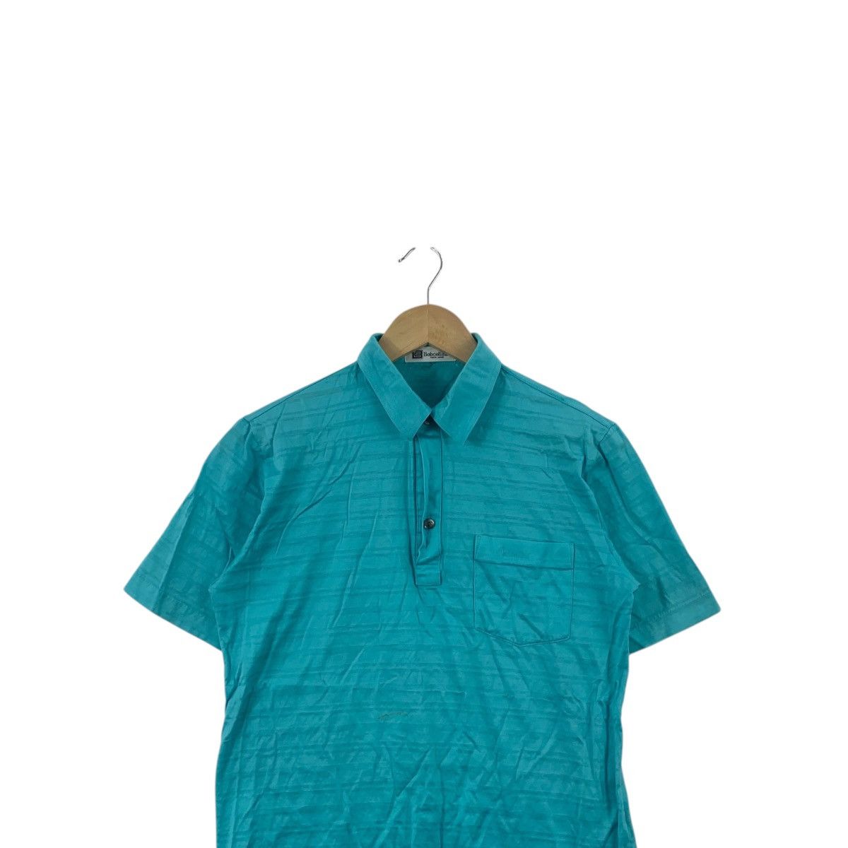 Vintage Vintage 90s BOBCELLINI TOKYO JAPAN Striped Polo Tee Shirt Size US S / EU 44-46 / 1 - 2 Thumbnail