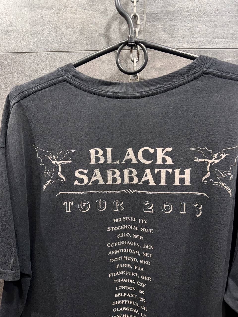 Black Sabbath Black Sabbath 2013 Tour T Shirt Black Size XL Size US XL / EU 56 / 4 - 7 Thumbnail