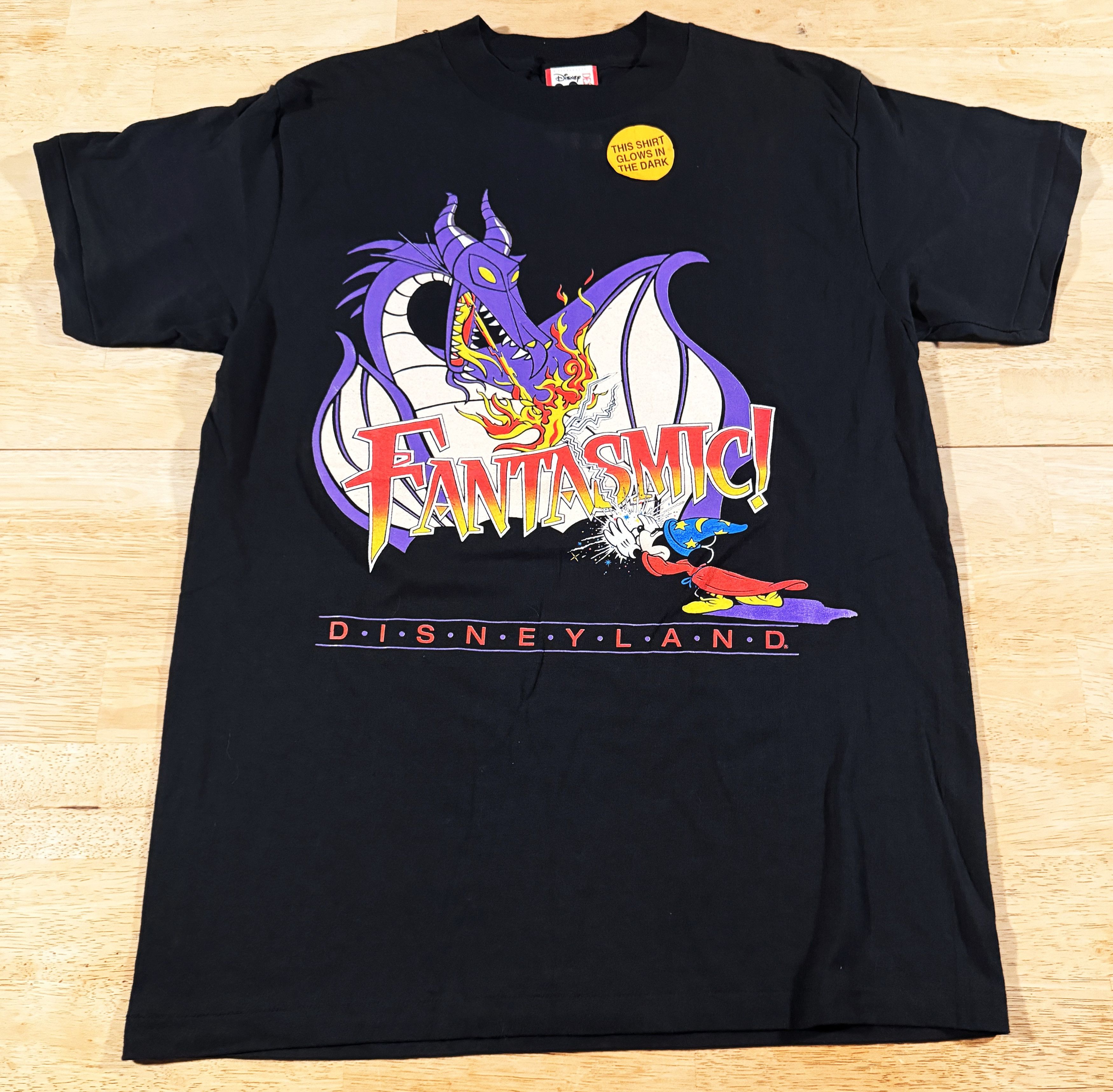 Vintage Fantasmic Glow in the Dark L 90s Vintage Shirt New Plus Tote Size US M / EU 48-50 / 2 - 2 Thumbnail