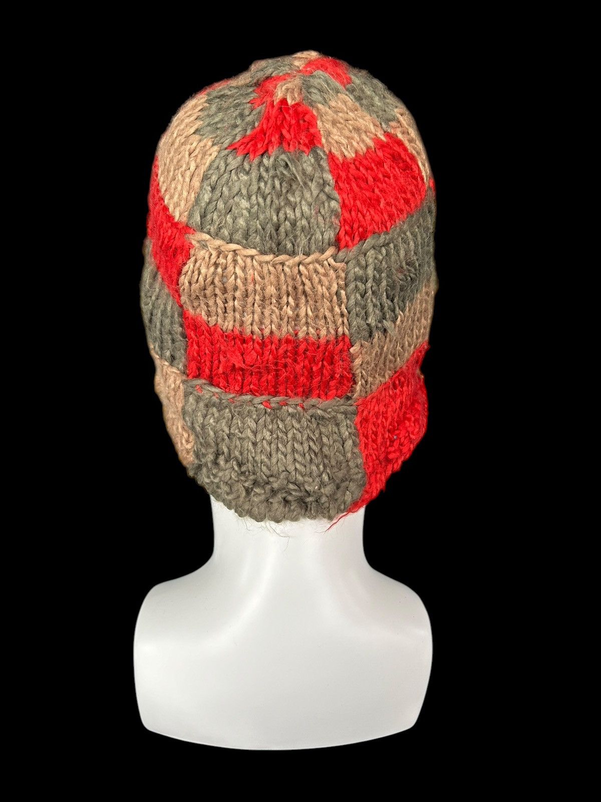 Japanese Brand × Kapital × Vintage Crochet Knitted Handmade Rare Hats ☠️☠️ Size ONE SIZE - 3 Thumbnail
