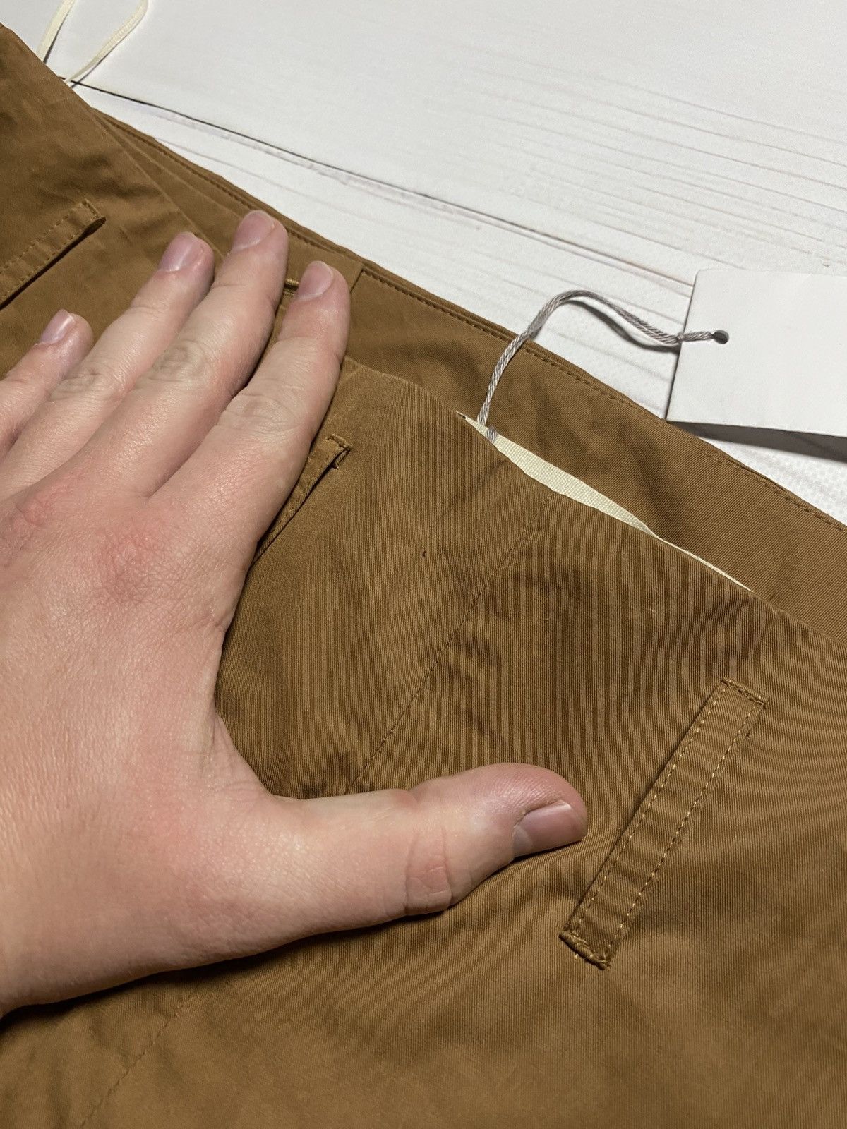 Designer × Marni Vintage Marni Commessa design rare pants Brown Size 28" / US 6 / IT 42 - 10 Thumbnail