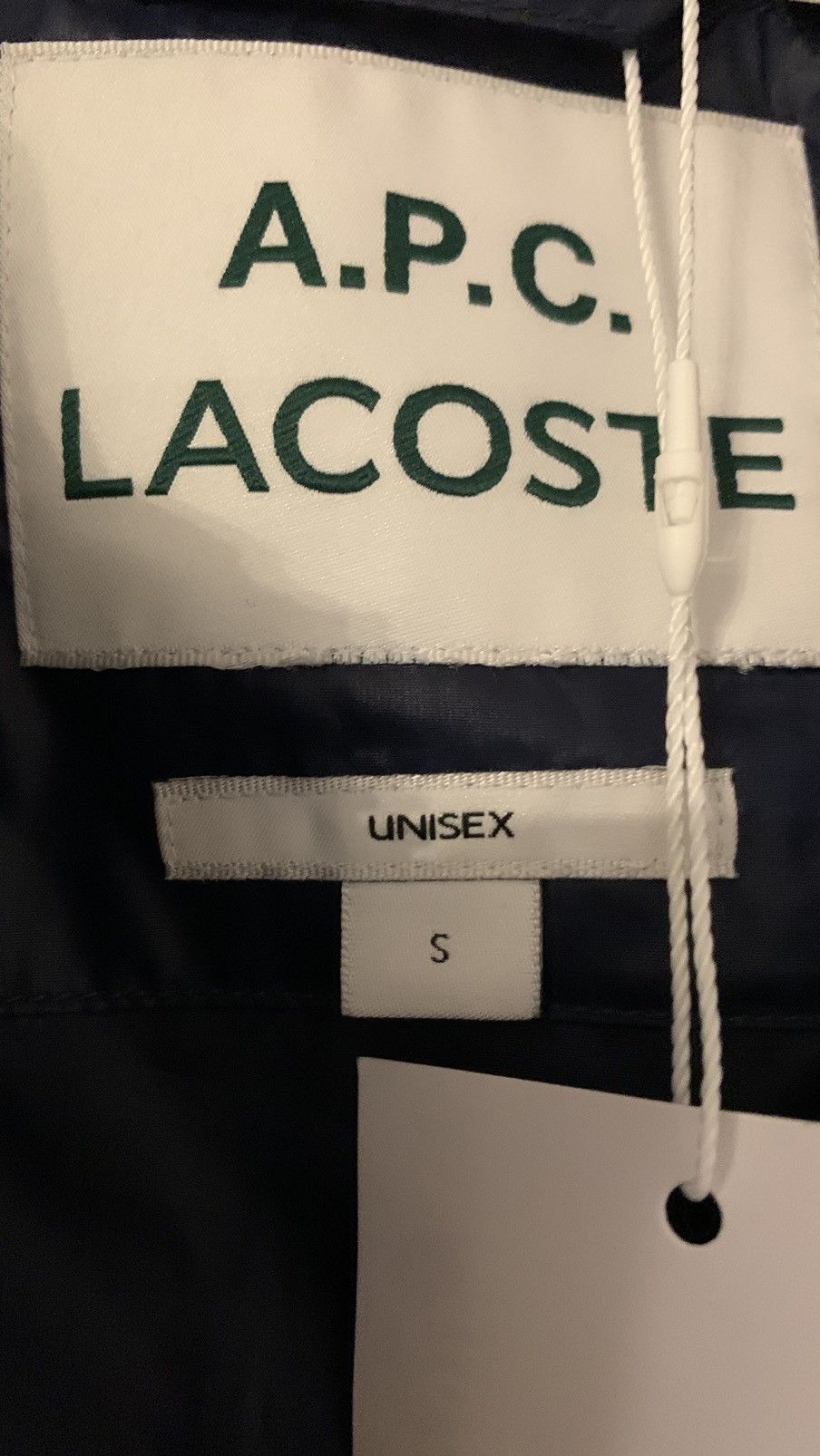 A.P.C. Lacoste A.P.C. Water Resistant Nylon Hooded Jacket size S Size US S / EU 44-46 / 1 - 2 Thumbnail