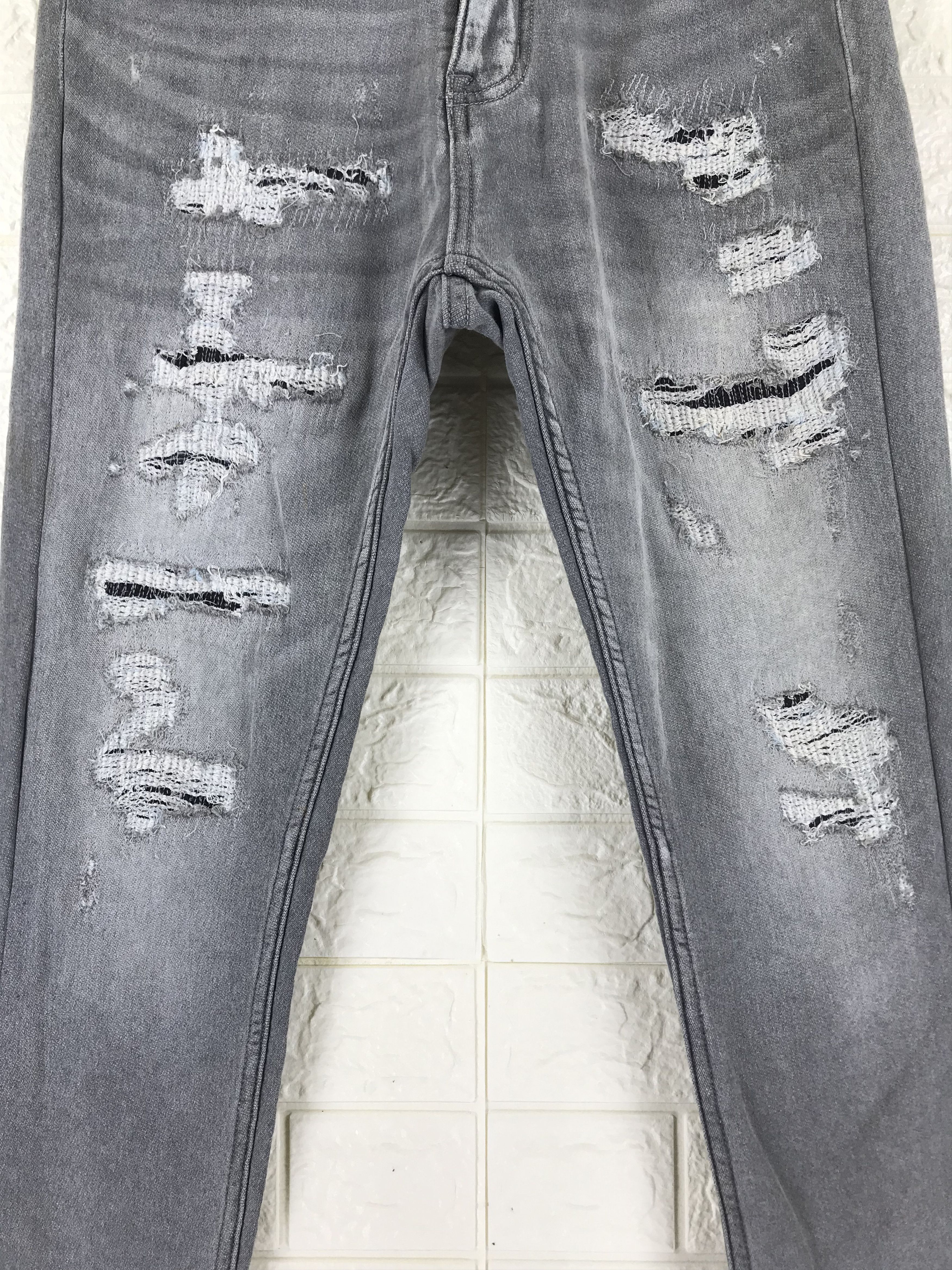 JACKROSE Vintage Jackrose Stretchable Skinny Jeans Size US 29 - 3 Thumbnail