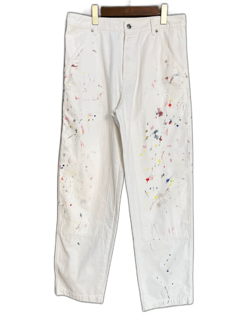 Dior Dior Colorful Paint Splatter Denim Pants Size US 30 / EU 46 - 1 Thumbnail