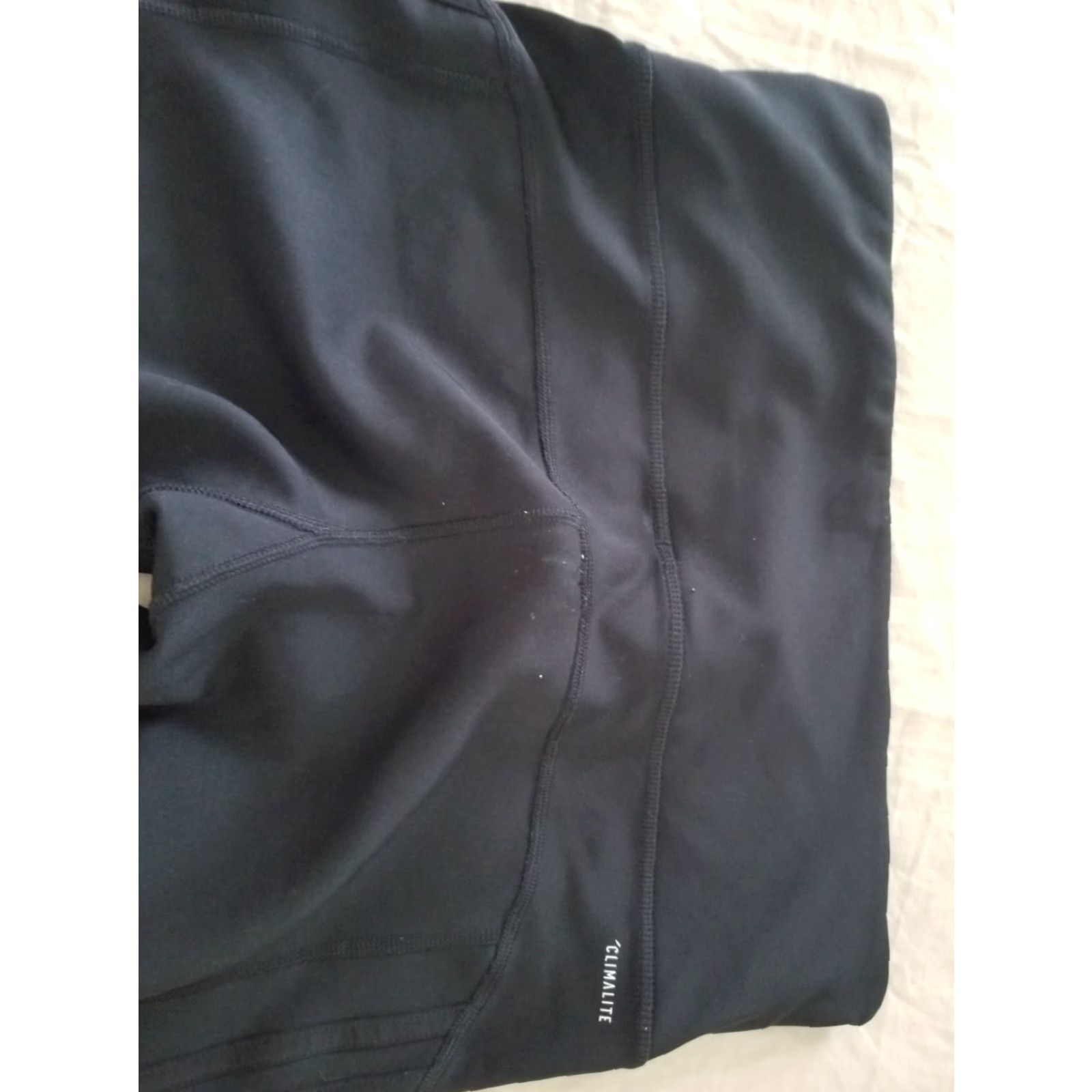 Adidas Womens adidas Pants M Medium Black Athletic Gym Workout Legging Yoga Size 32" / US 10 / IT 46 - 3 Thumbnail