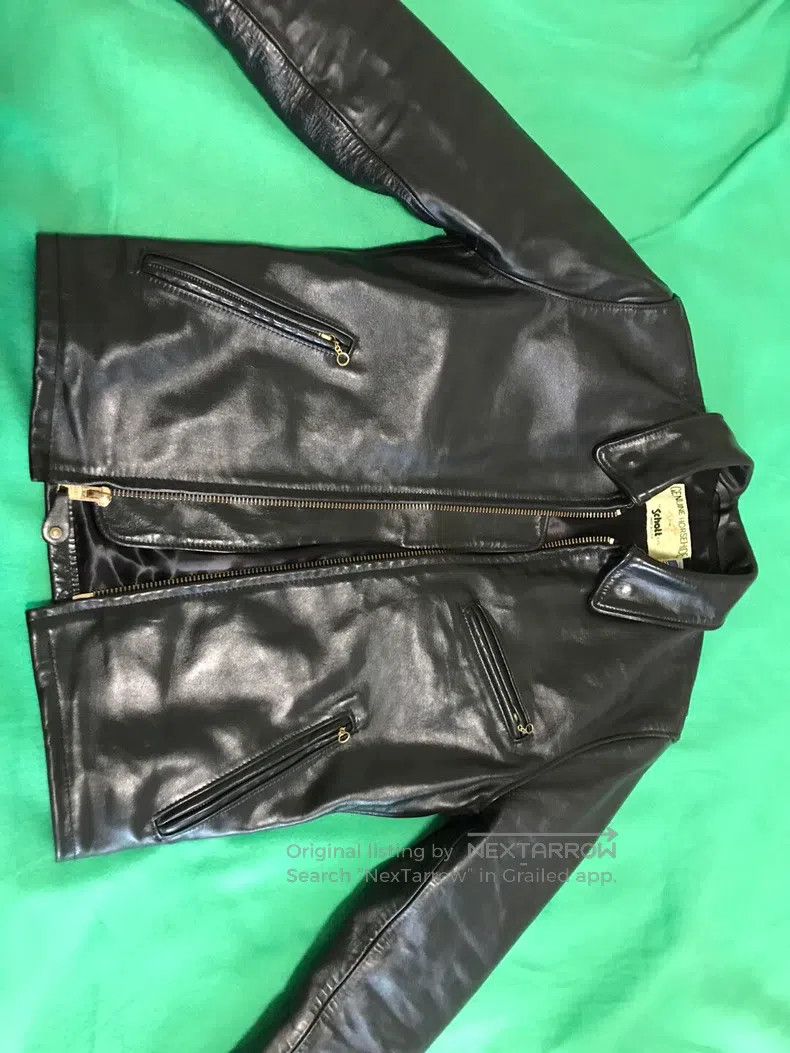 Schott Schott Padded leather jacket Size US S / EU 44-46 / 1 - 2 Thumbnail