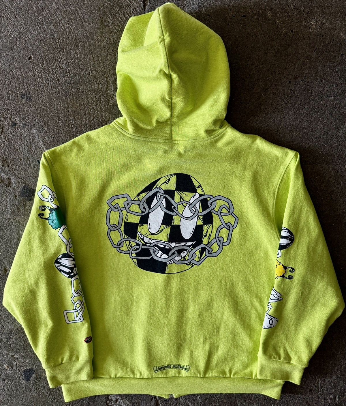 Chrome Hearts Chrome Hearts - Matty Boy - Thermal Zip - Link Hoodie Size US XL / EU 56 / 4 - 16 Thumbnail
