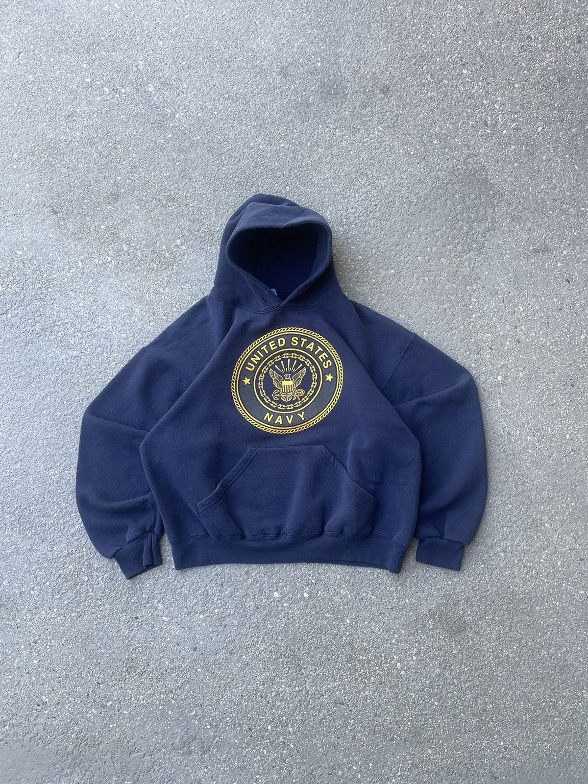 Soffe us navy hoodie sales